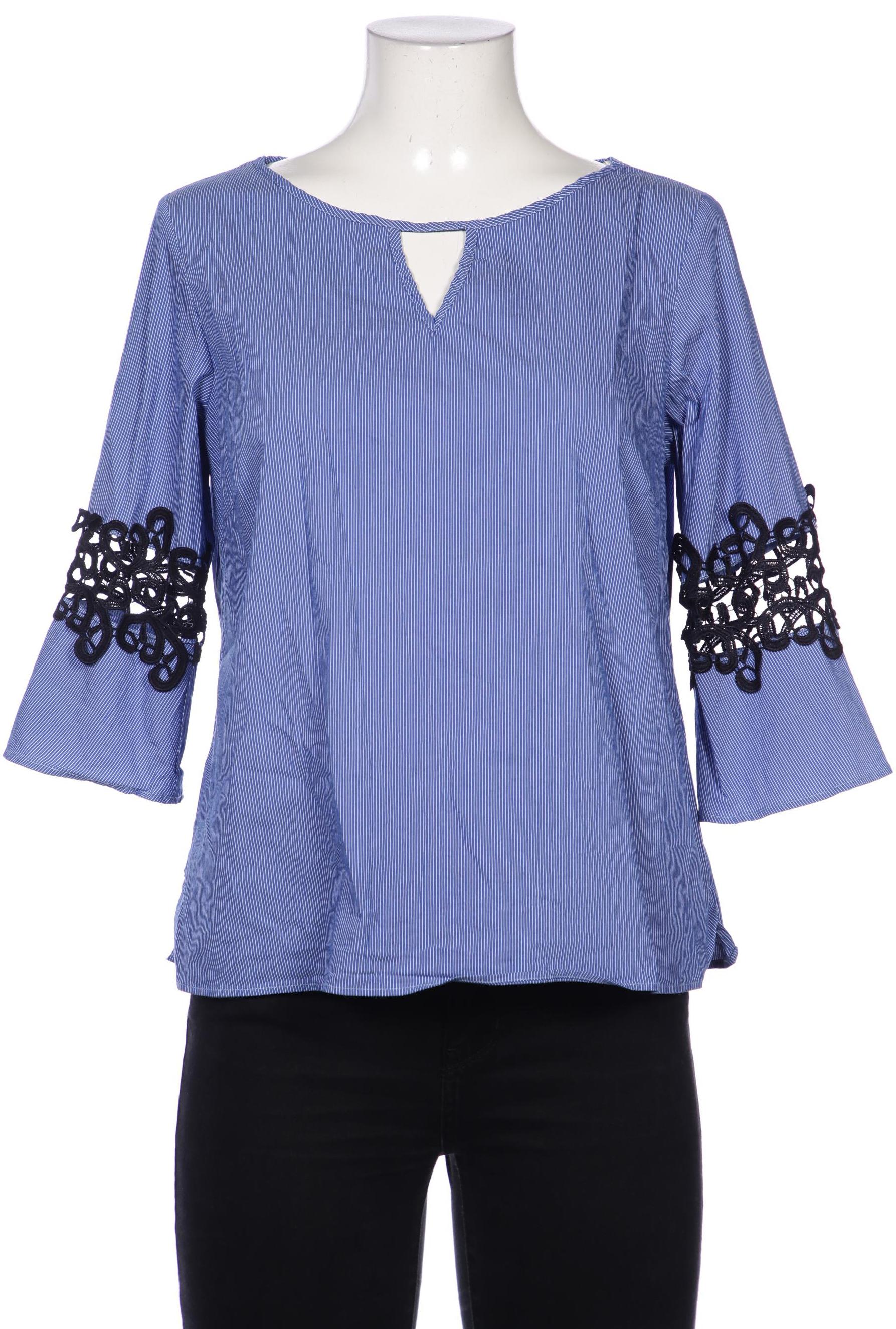 

Comma Damen Bluse, blau, Gr. 40