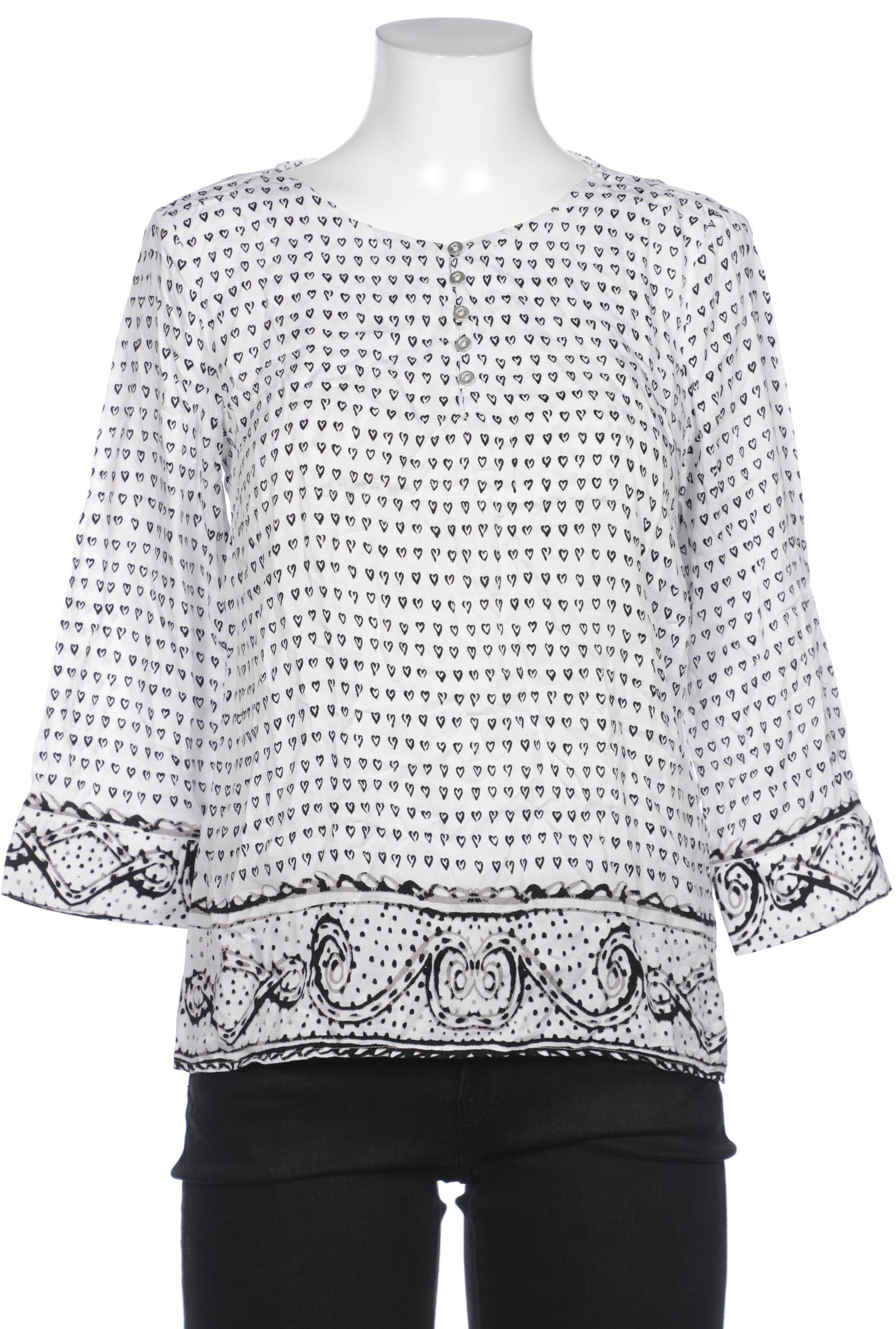 

Comma Damen Bluse, weiß