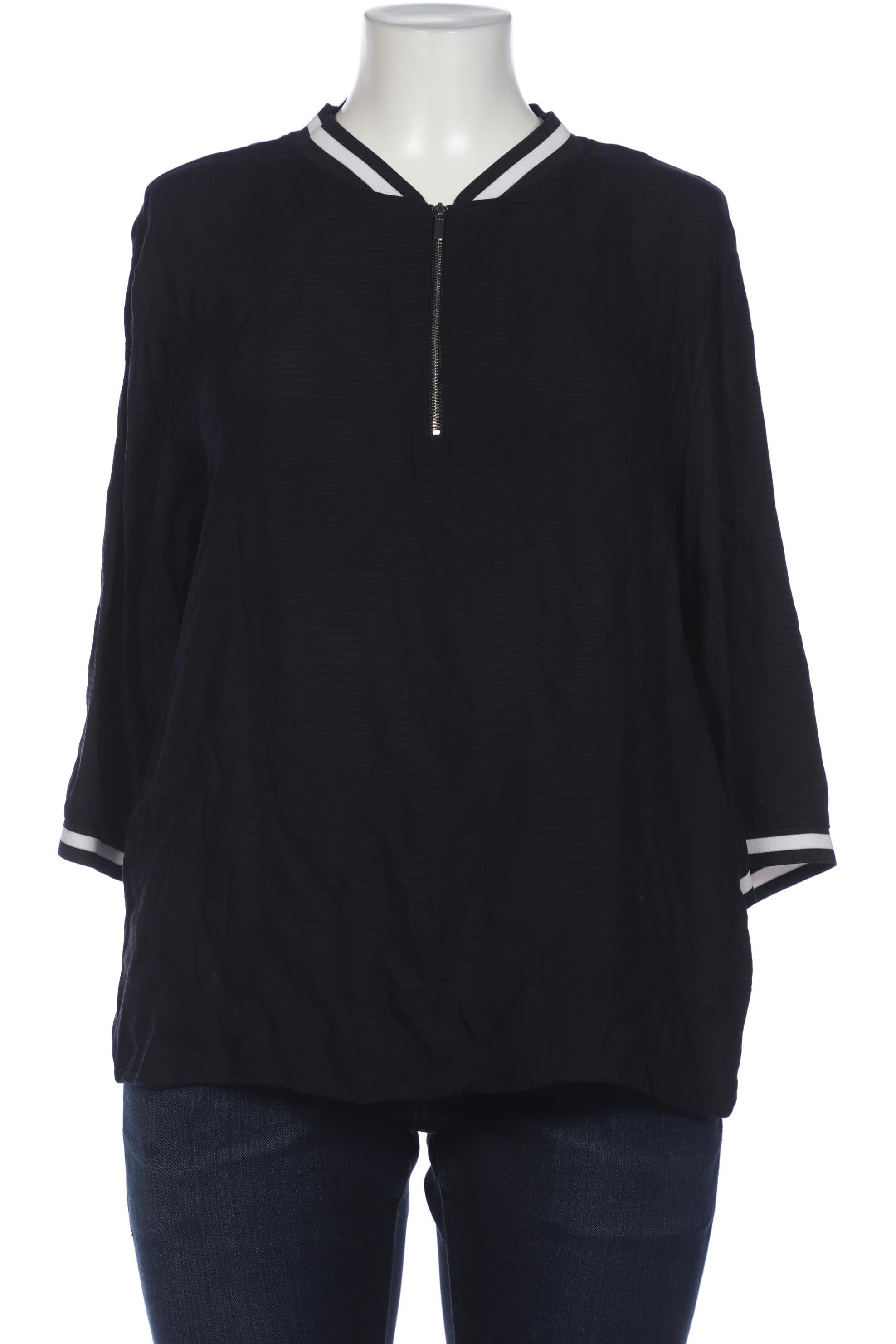 

Comma Damen Bluse, marineblau, Gr. 44