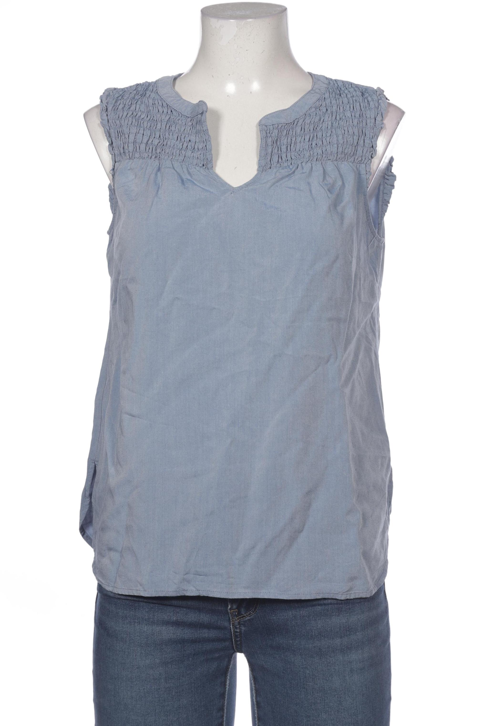 

Comma Damen Bluse, blau, Gr. 40