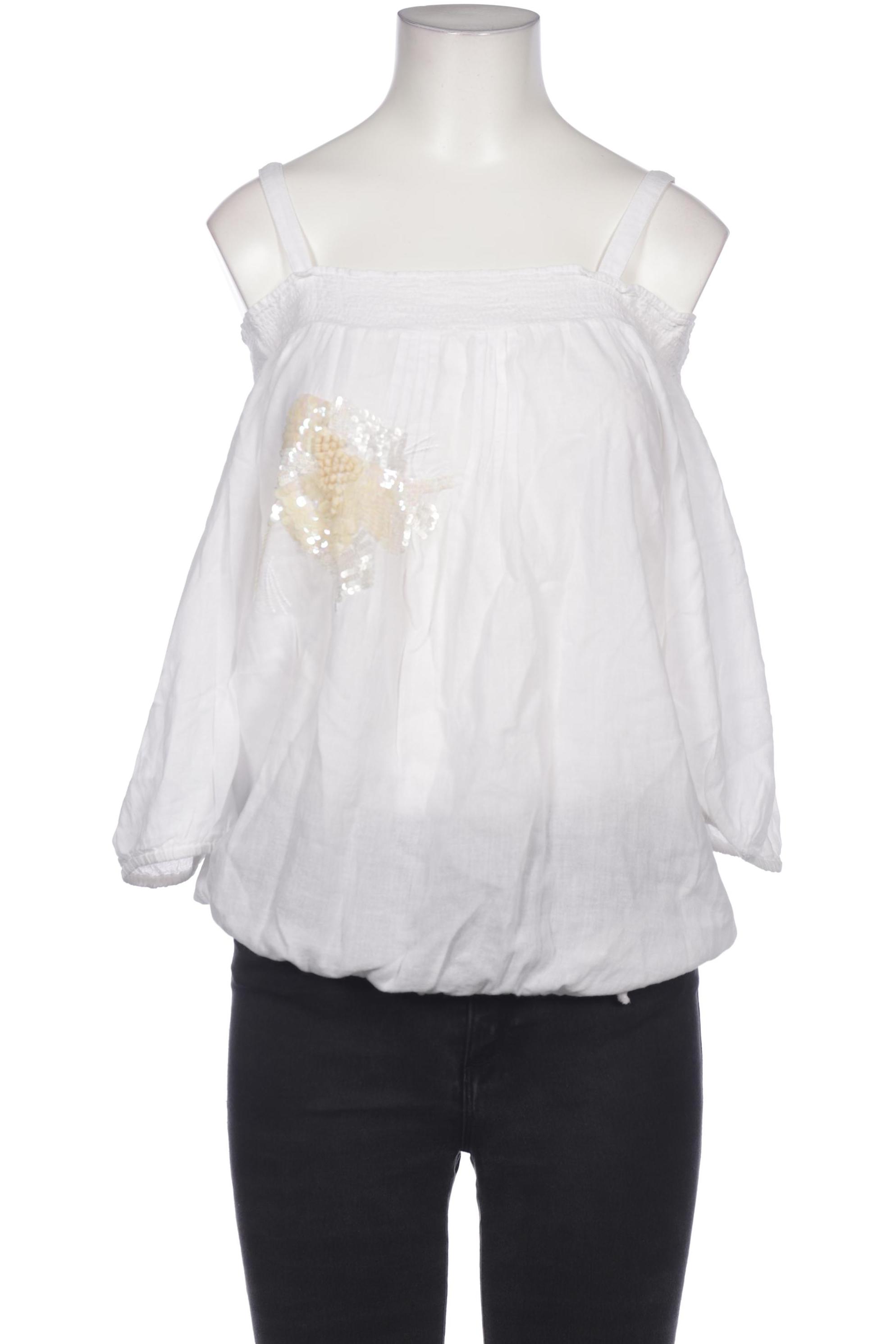 

Comma Damen Bluse, weiß
