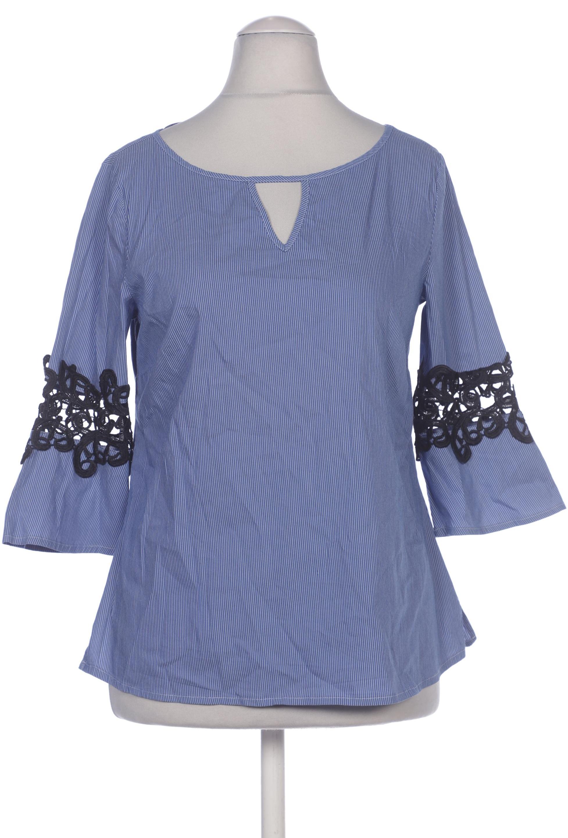 

Comma Damen Bluse, blau, Gr. 38