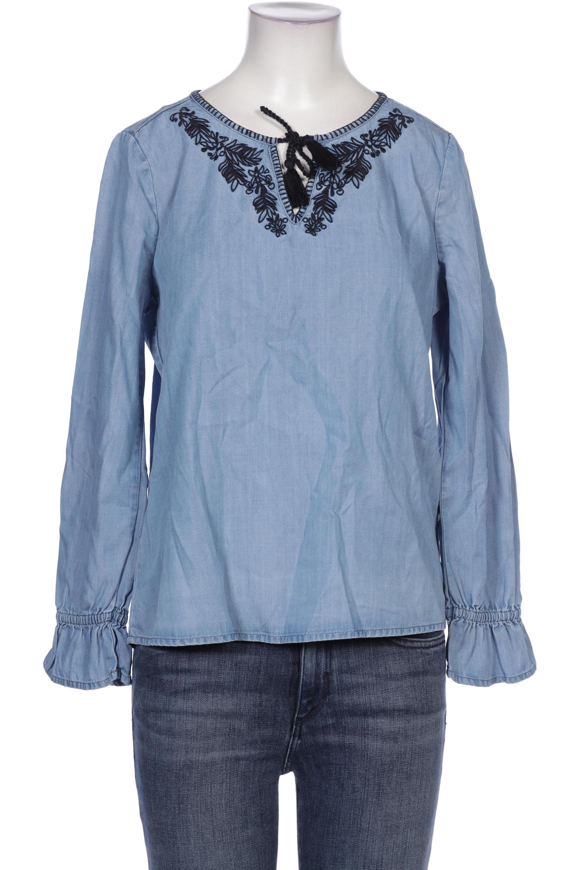 

Comma Damen Bluse, blau