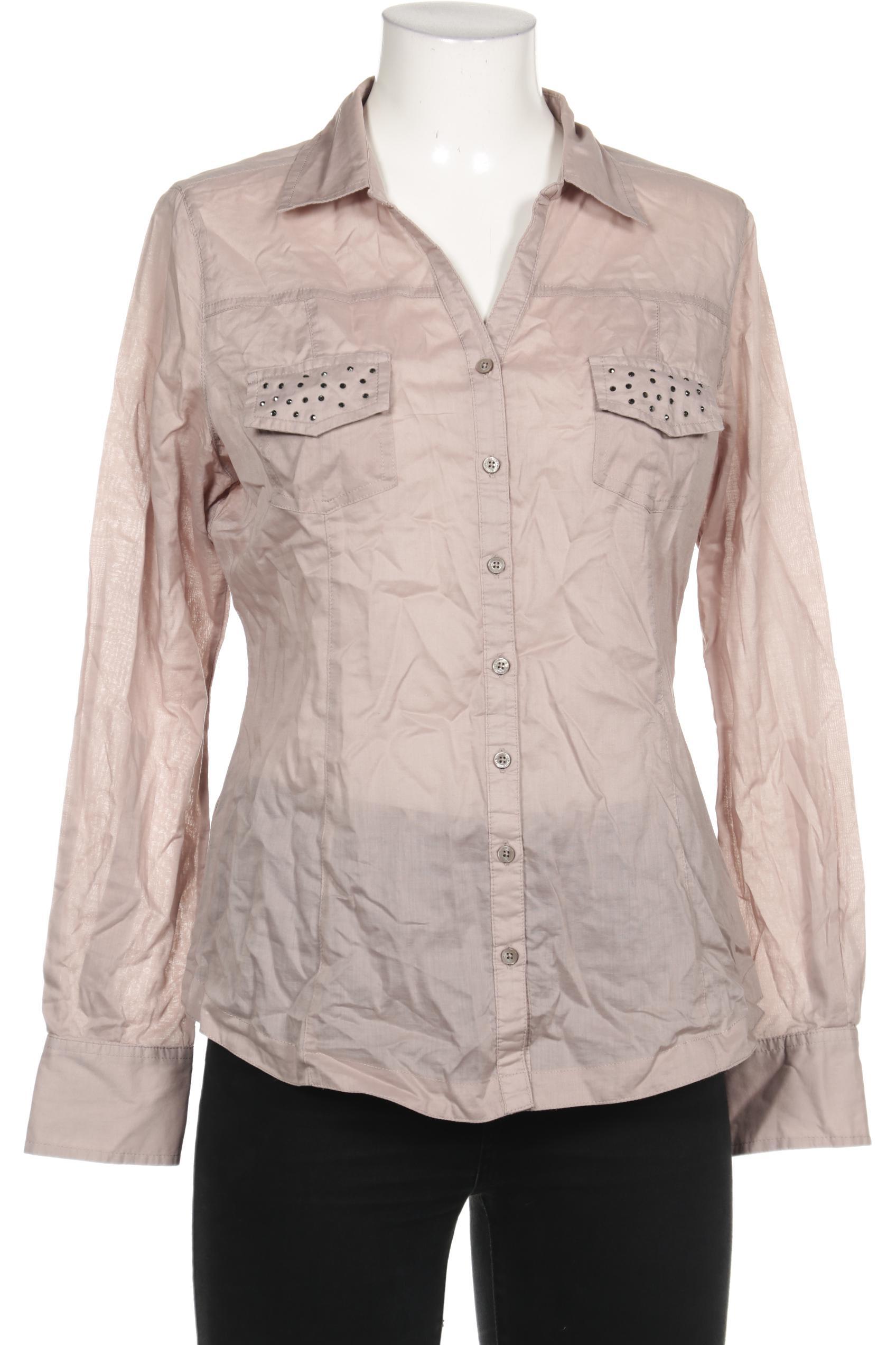 

Comma Damen Bluse, beige, Gr. 38