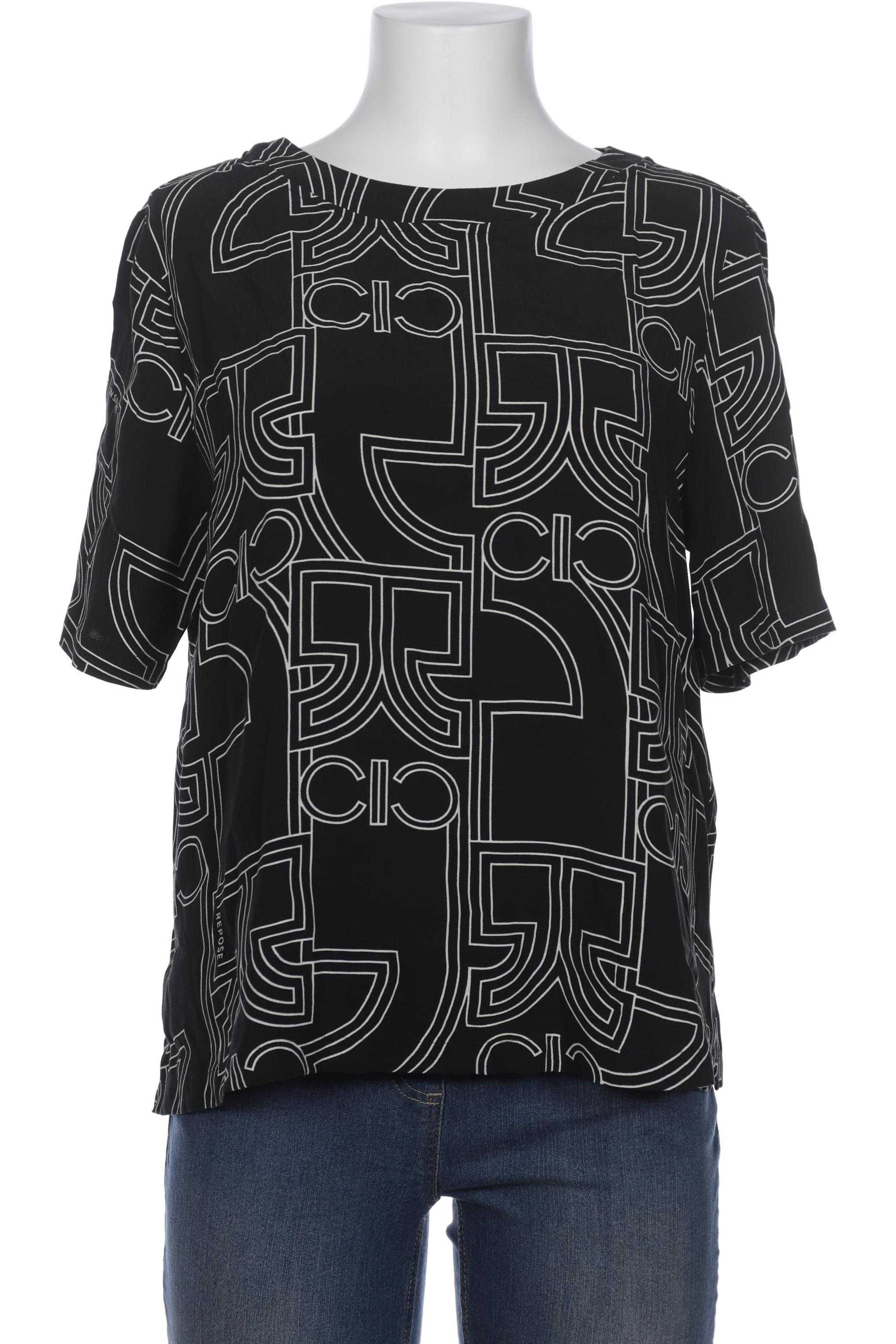 

Comma Damen Bluse, schwarz, Gr. 40