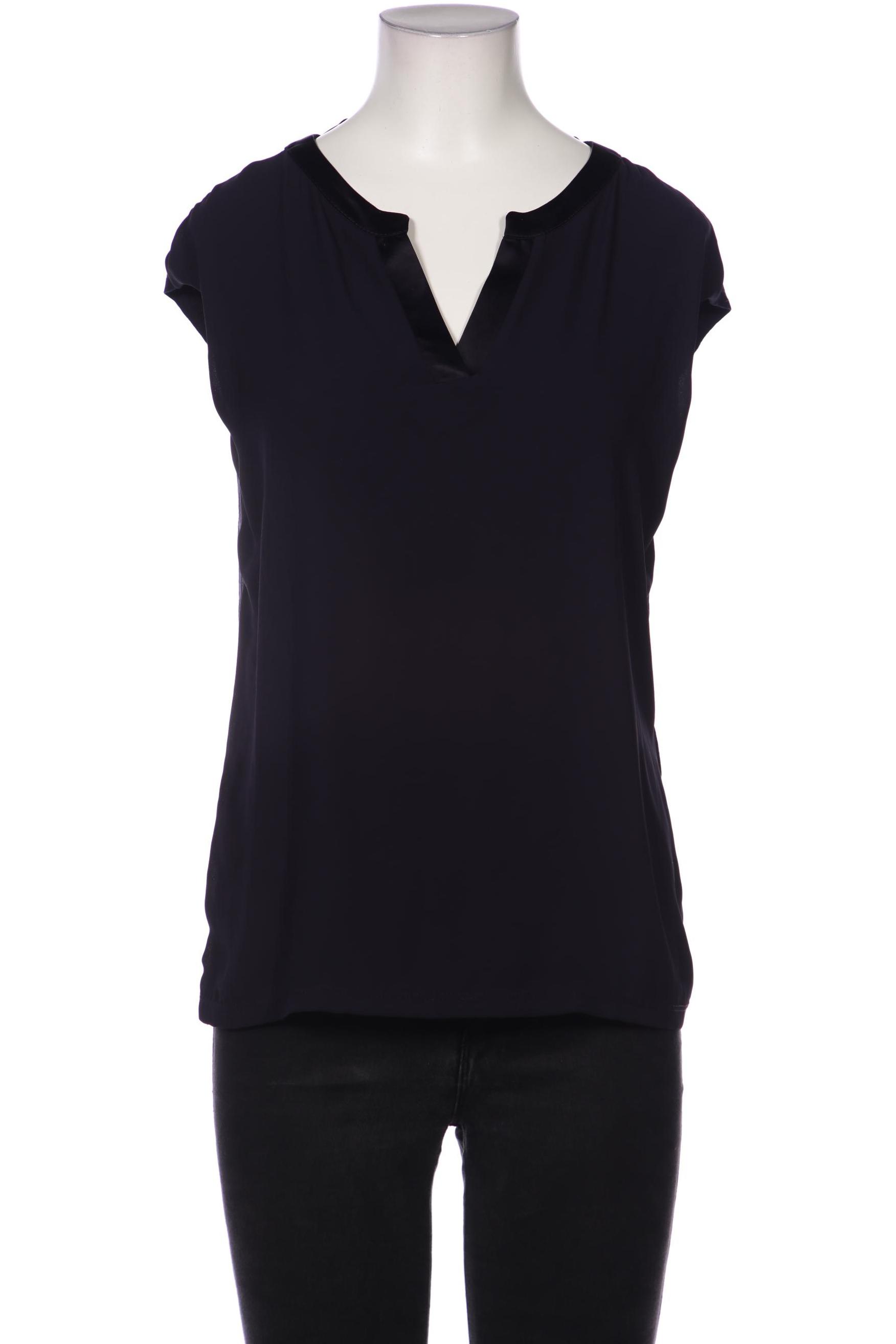 

Comma Damen Bluse, marineblau, Gr. 34