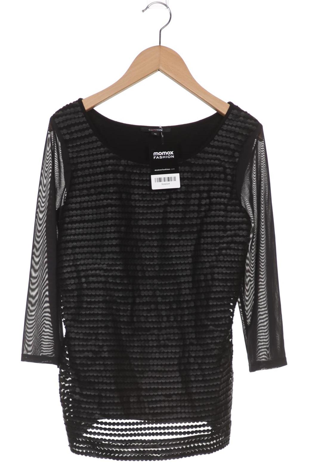 Thumbnail - Comma Damen Bluse, schwarz, Gr. 36
