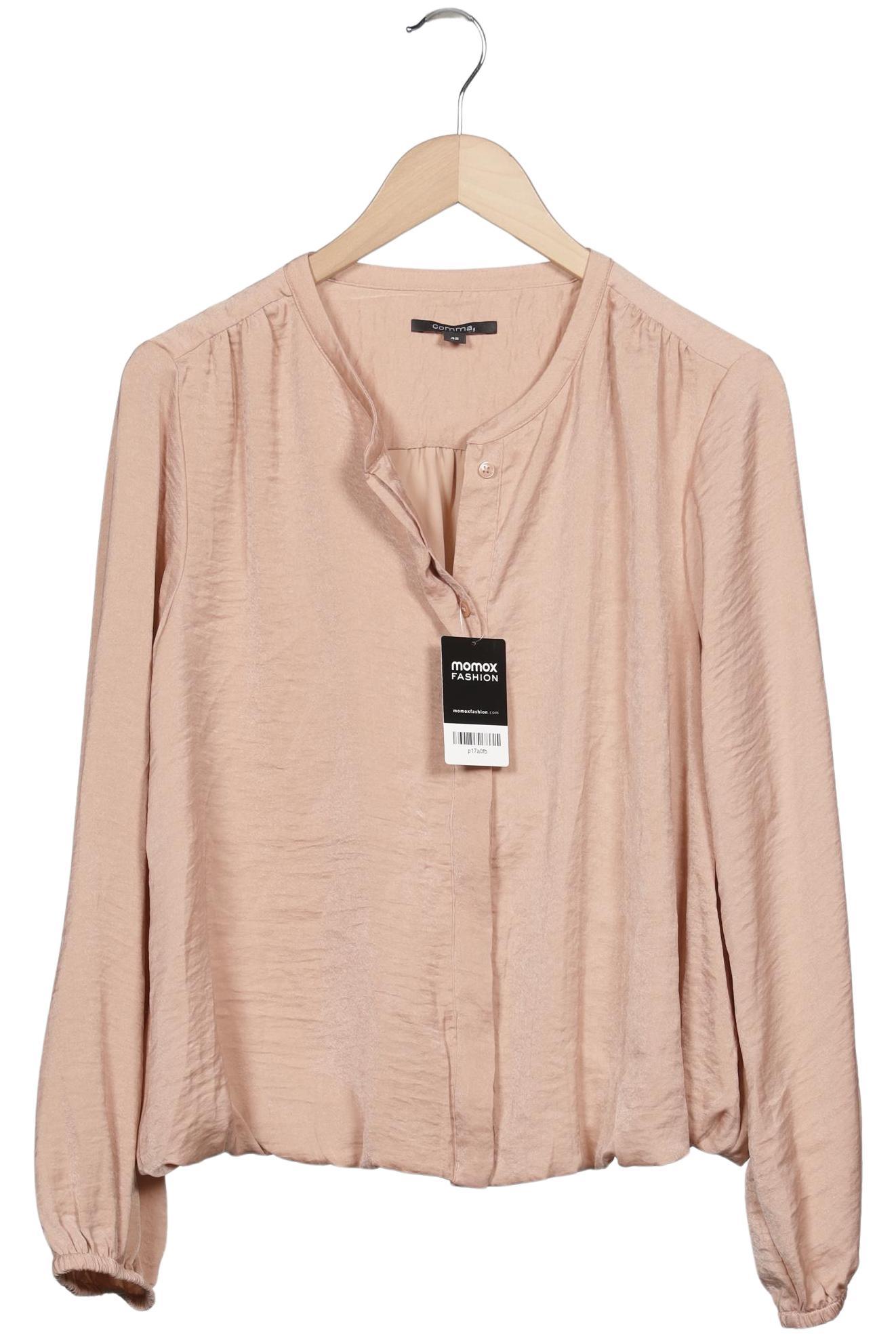 

Comma Damen Bluse, beige, Gr. 42
