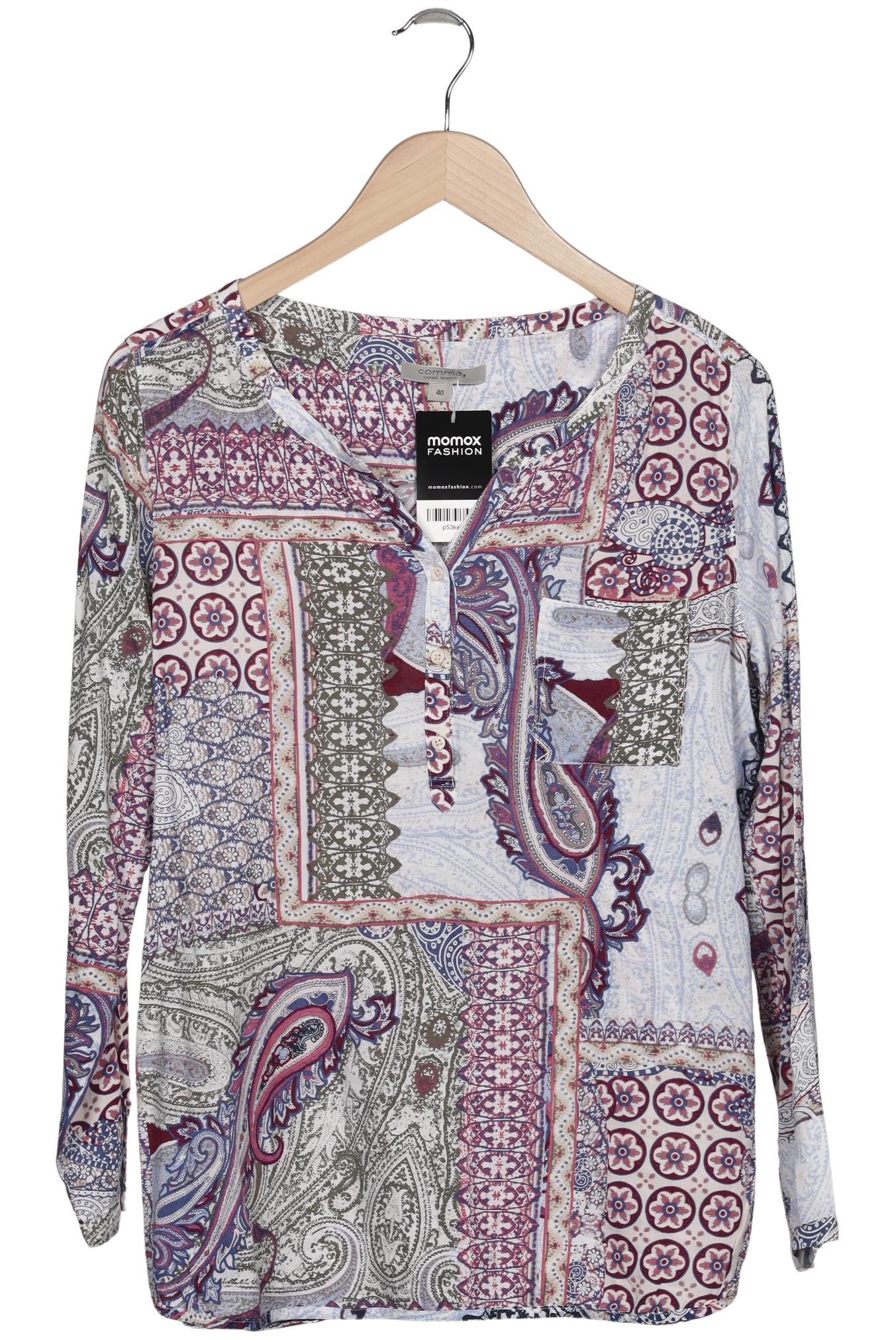 

Comma Damen Bluse, mehrfarbig, Gr. 40