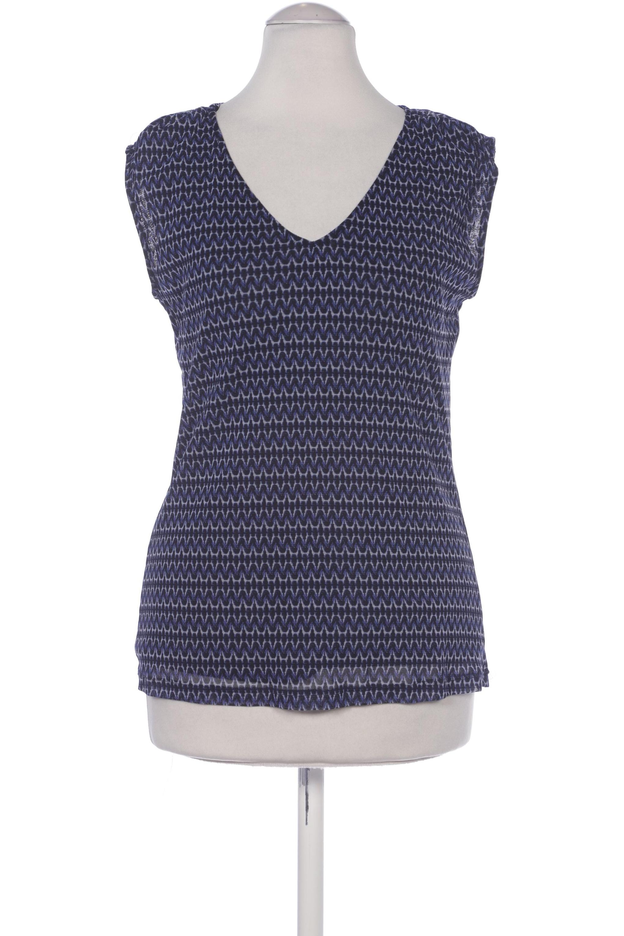 

Comma Damen Bluse, marineblau, Gr. 34