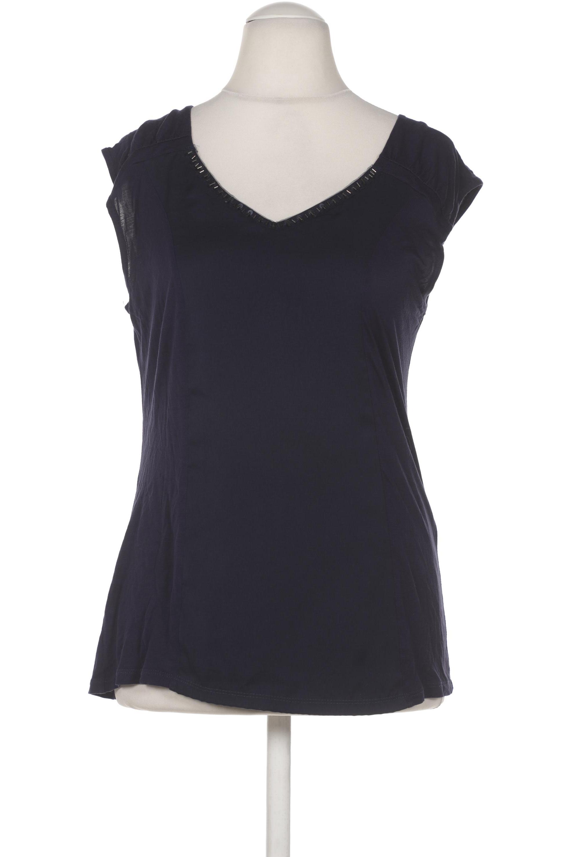 

Comma Damen Bluse, marineblau, Gr. 38