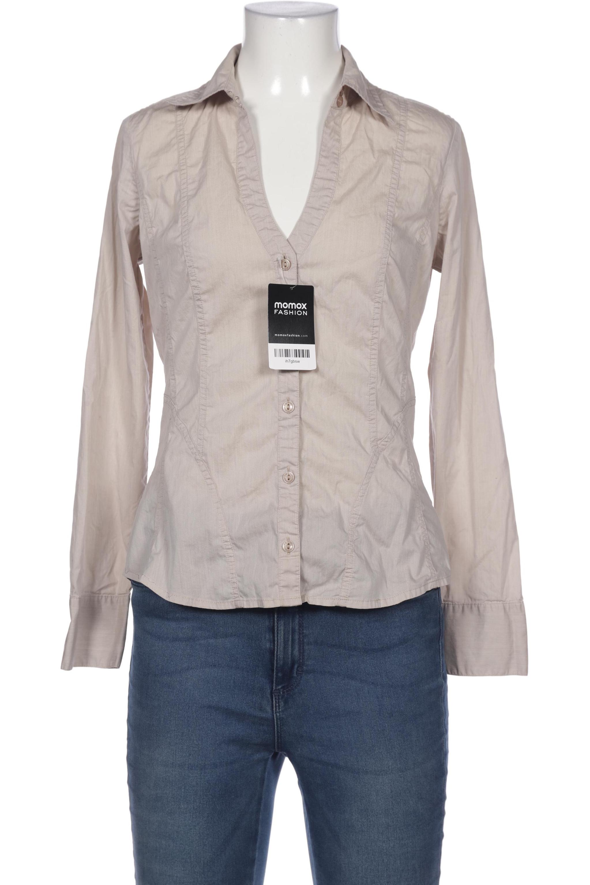 

Comma Damen Bluse, beige, Gr. 36