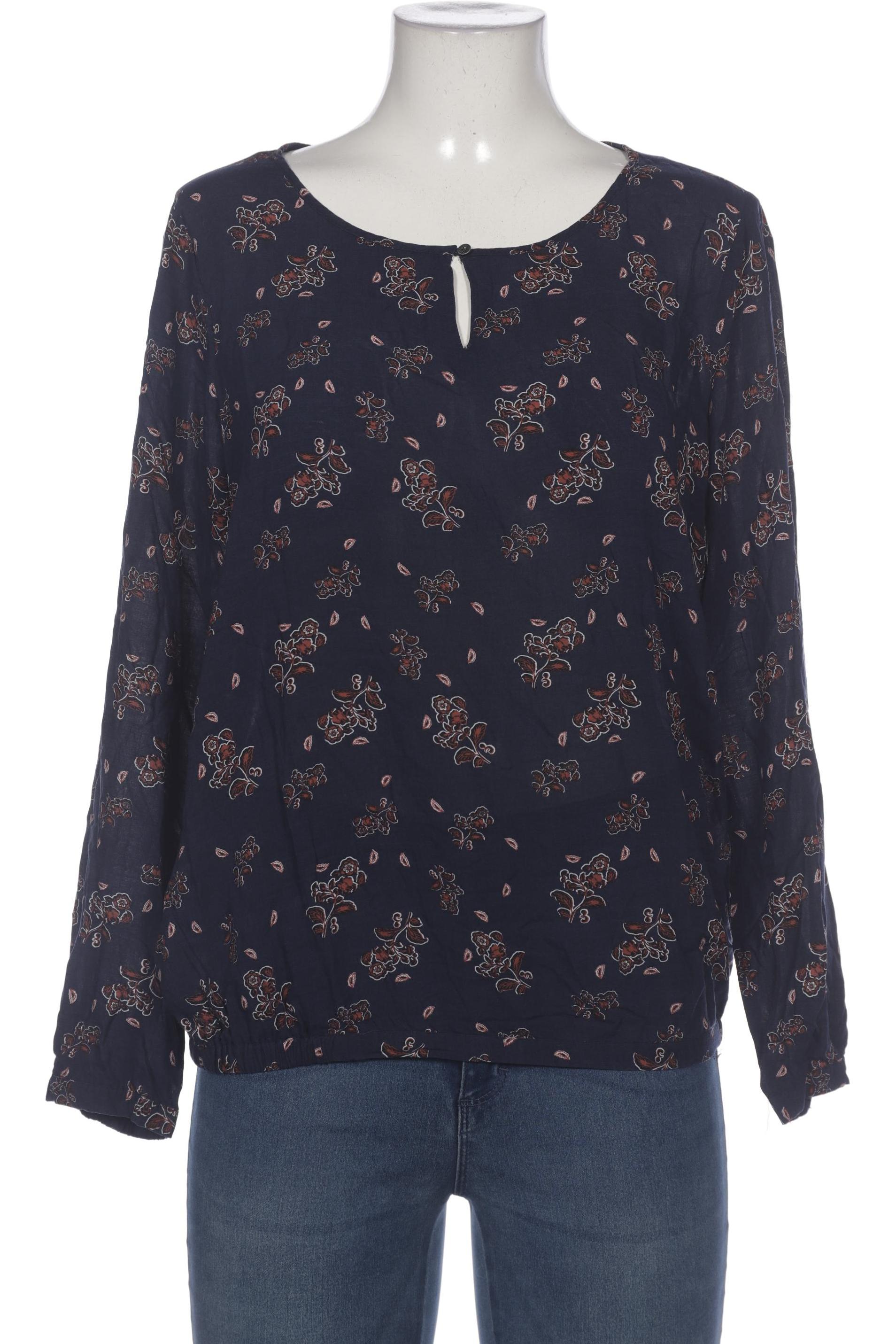 

Comma Damen Bluse, marineblau, Gr. 40
