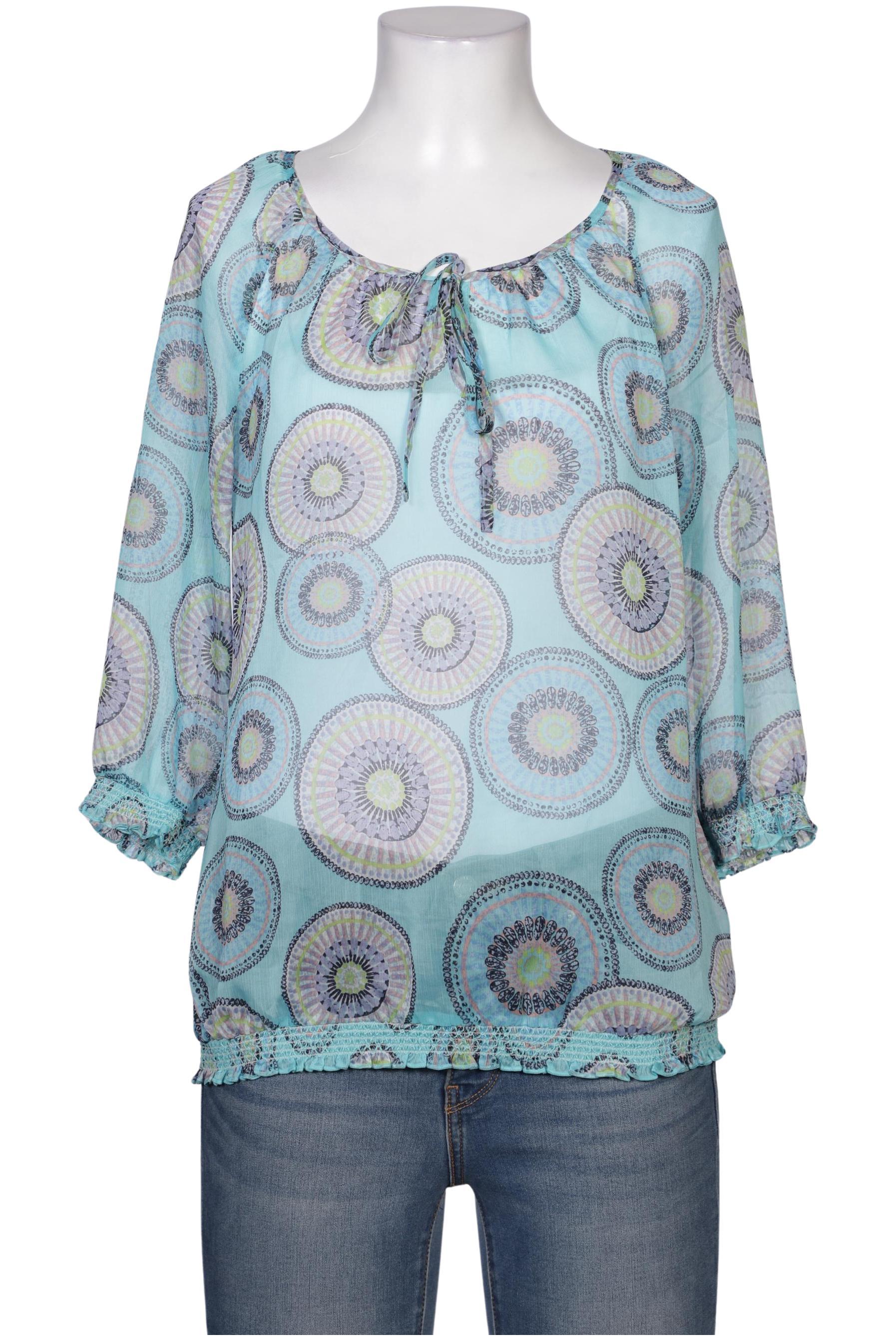 

Comma Damen Bluse, türkis, Gr. 36
