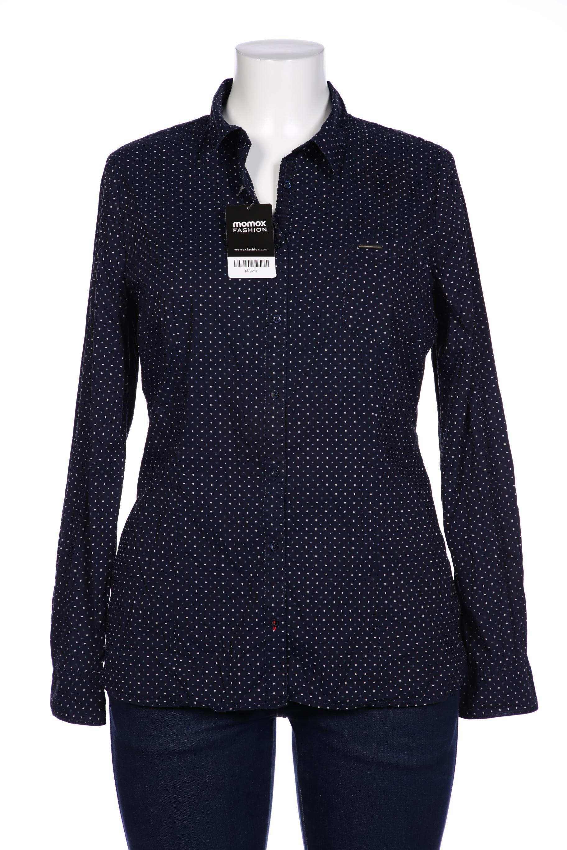 

Comma Damen Bluse, marineblau, Gr. 42
