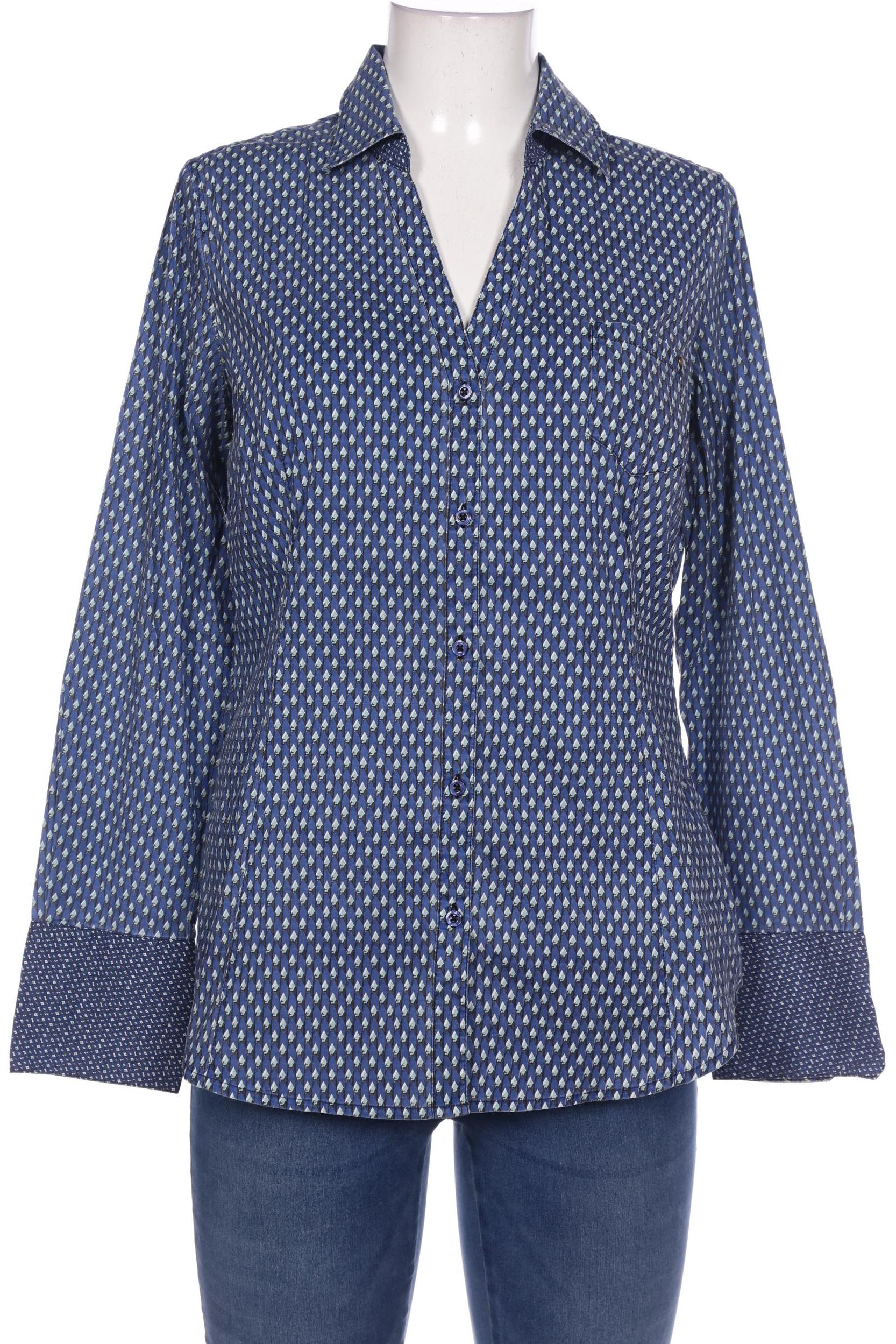 

Comma Damen Bluse, marineblau, Gr. 40