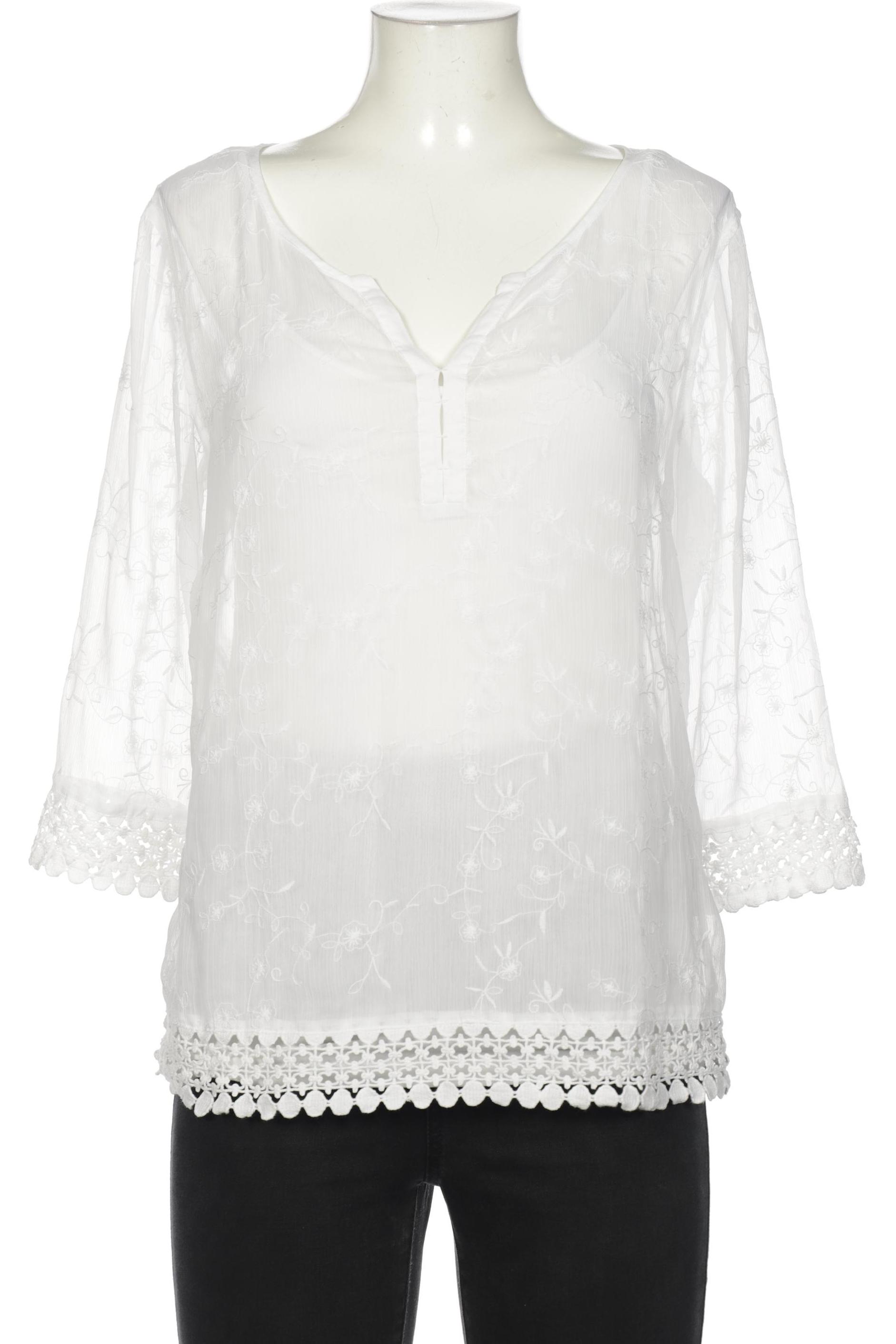 

Comma Damen Bluse, weiß