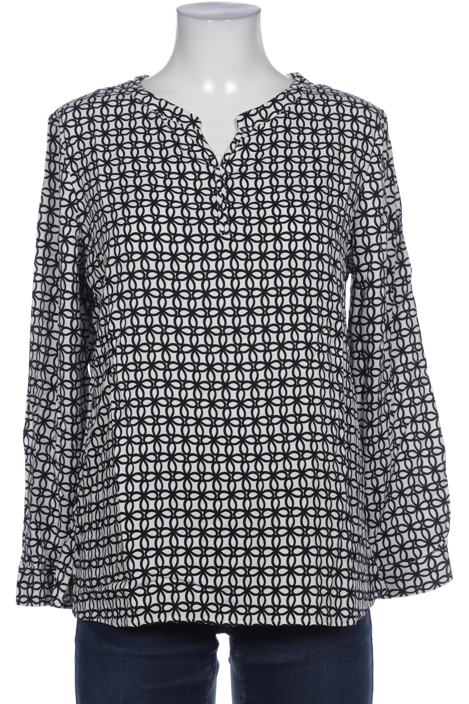 

Comma Damen Bluse, marineblau, Gr. 42