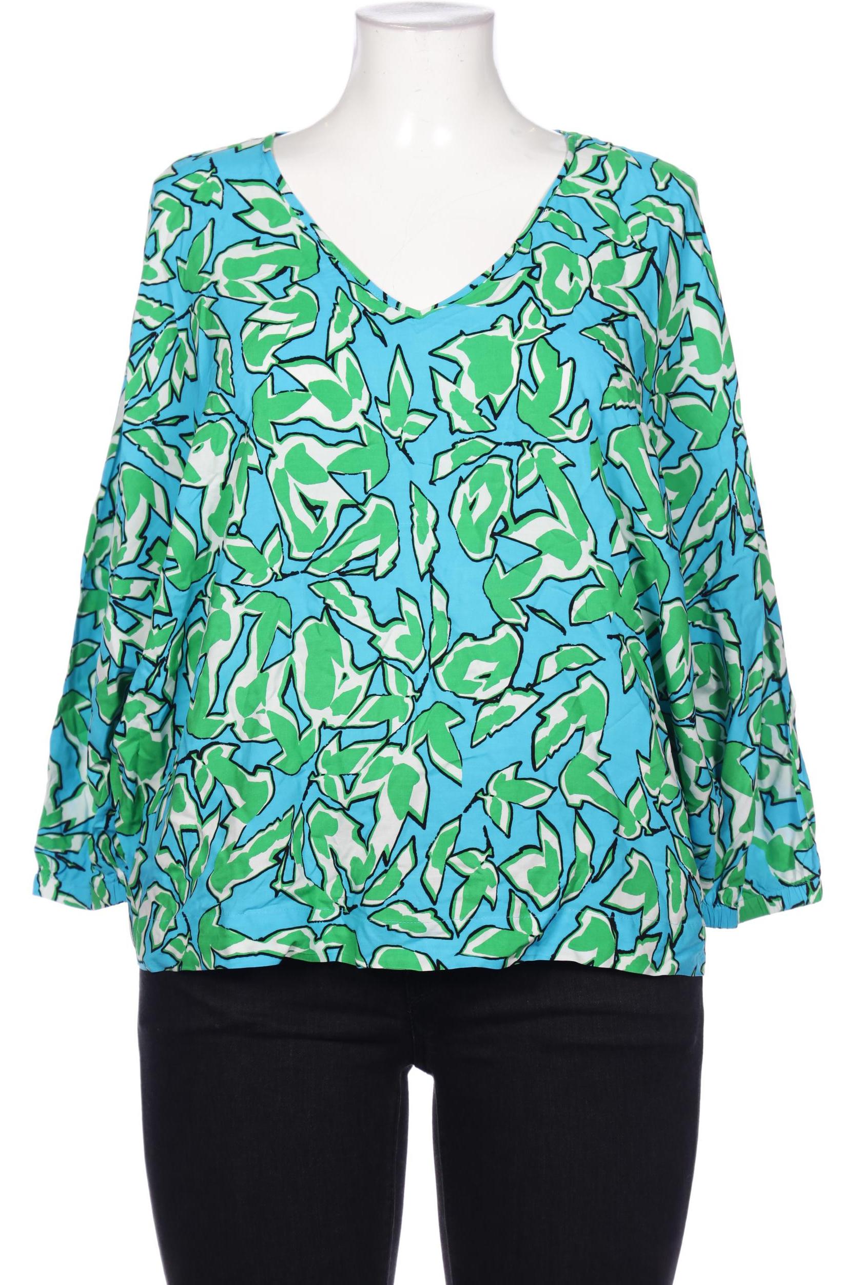 

Comma Damen Bluse, blau, Gr. 46