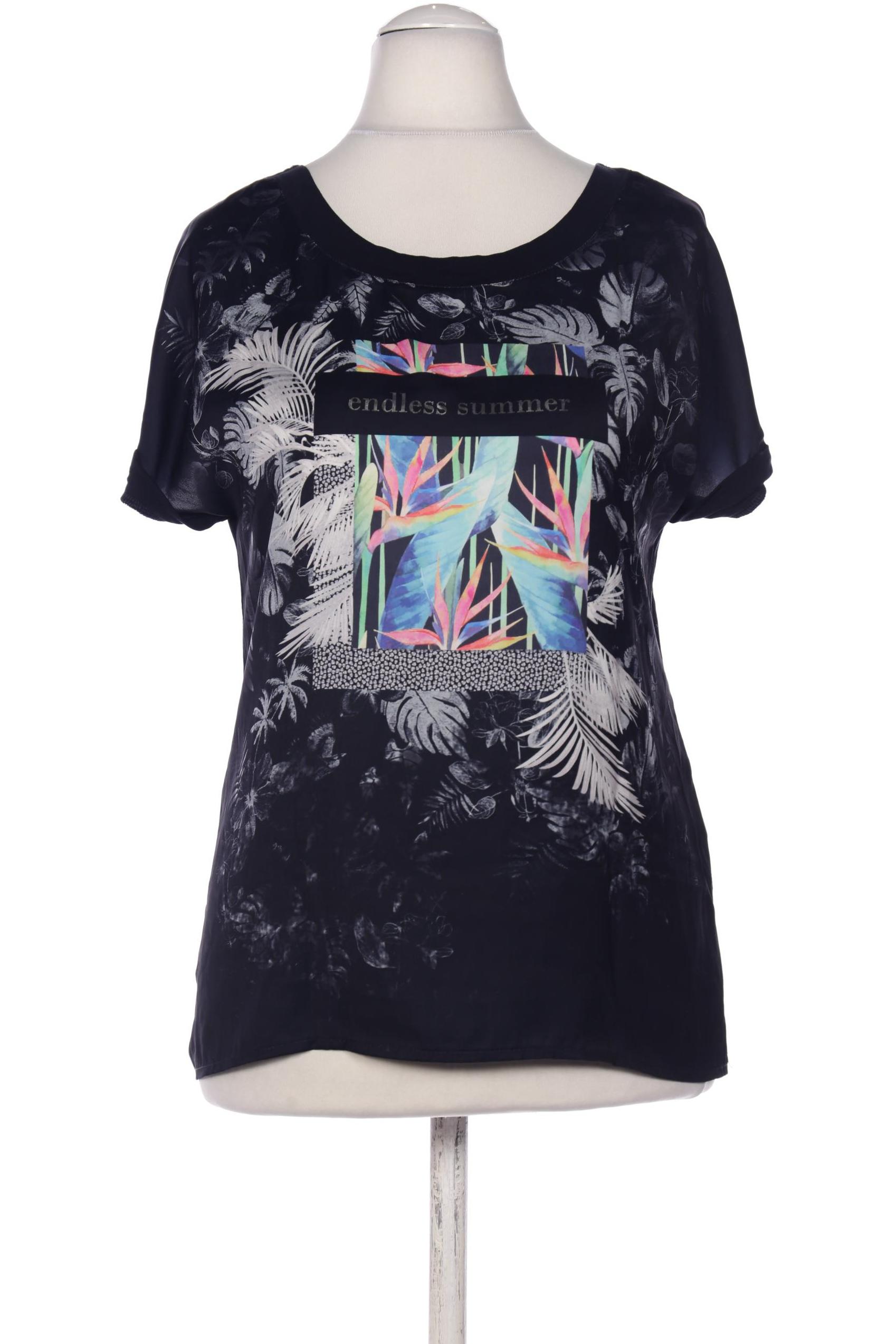 

Comma Damen Bluse, marineblau, Gr. 38