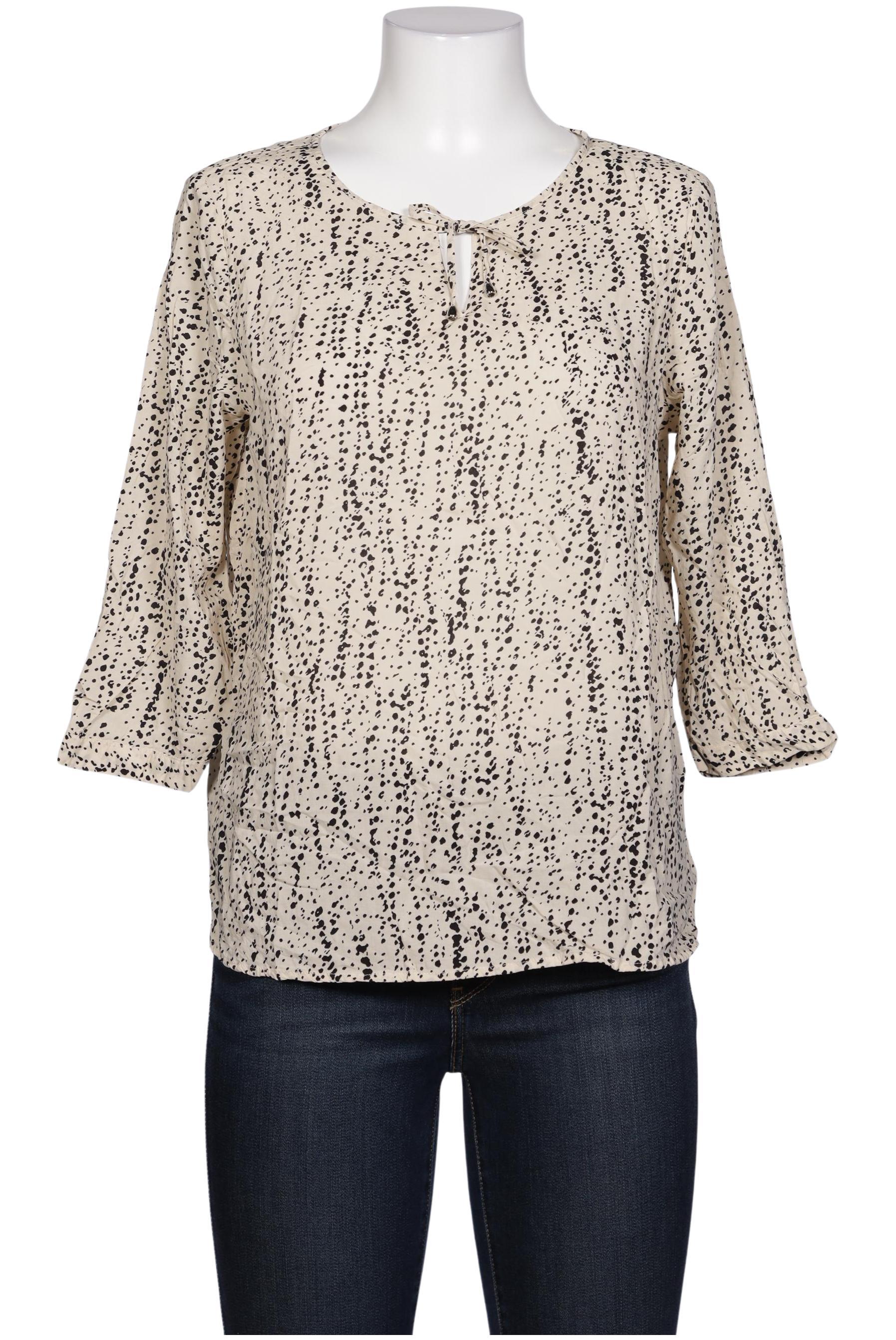 

Comma Damen Bluse, beige, Gr. 42