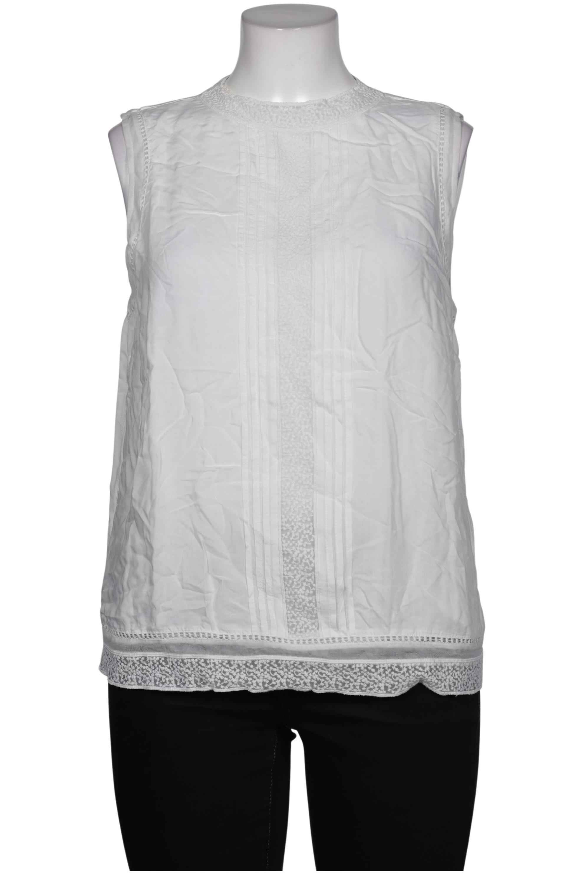 

Comma Damen Bluse, weiß, Gr. 44