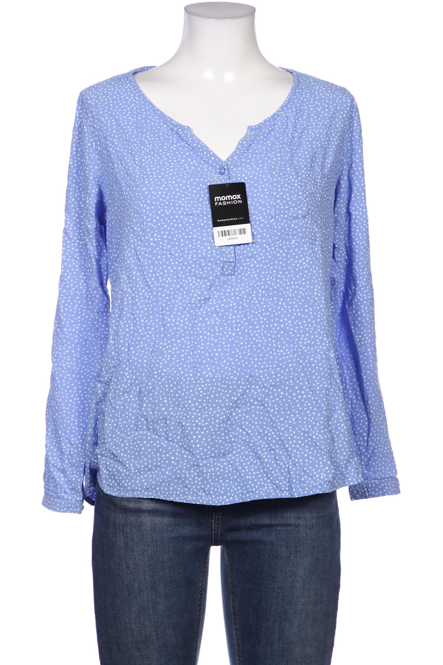 

Comma Damen Bluse, blau, Gr. 38