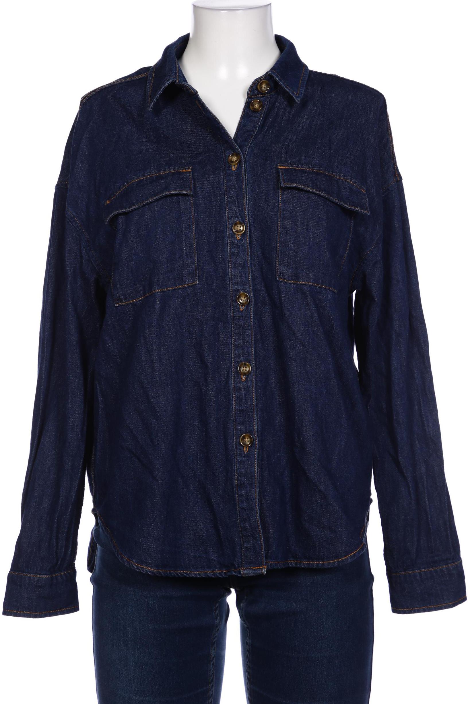 

Comma Damen Bluse, marineblau, Gr. 38