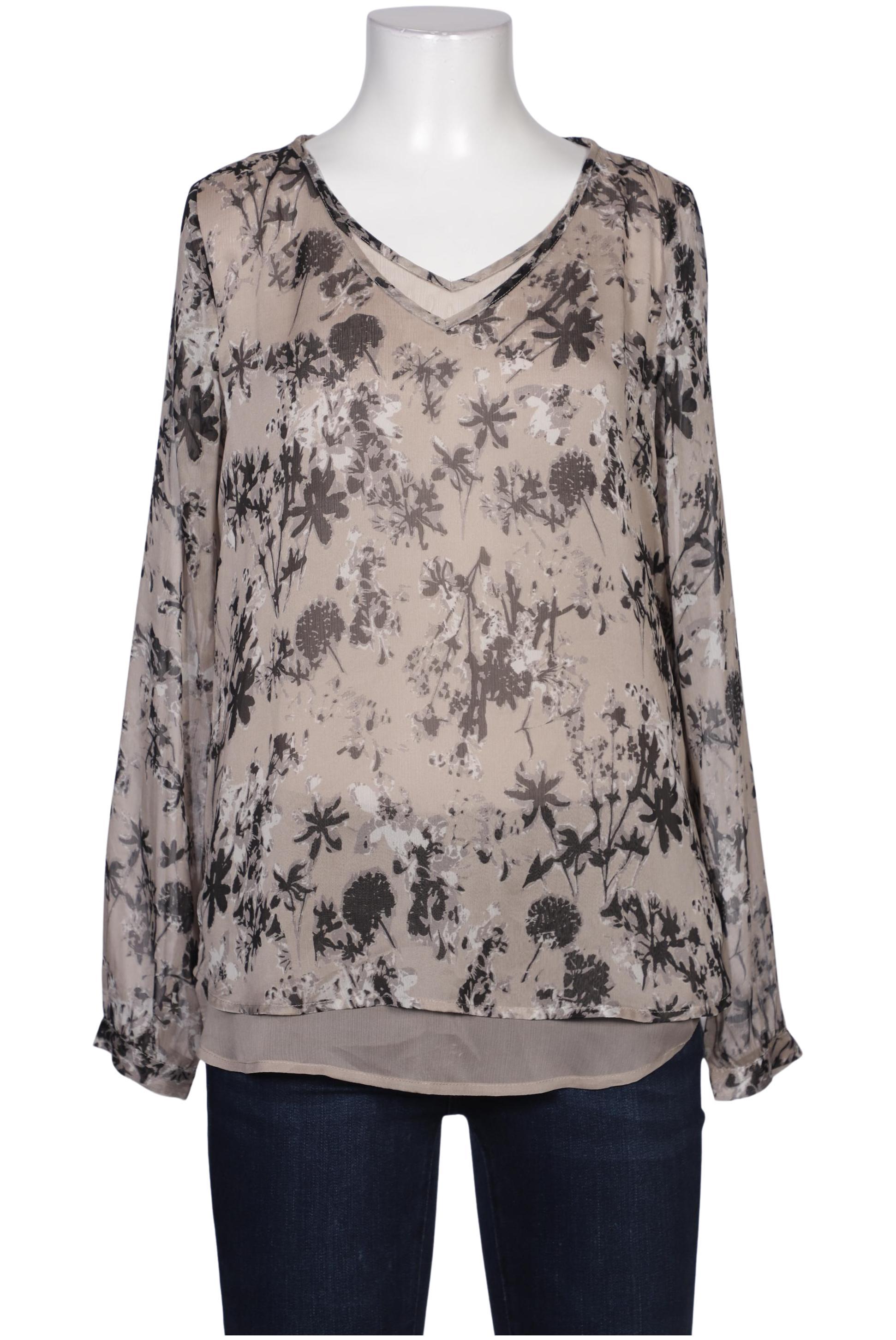 

Comma Damen Bluse, beige, Gr. 38