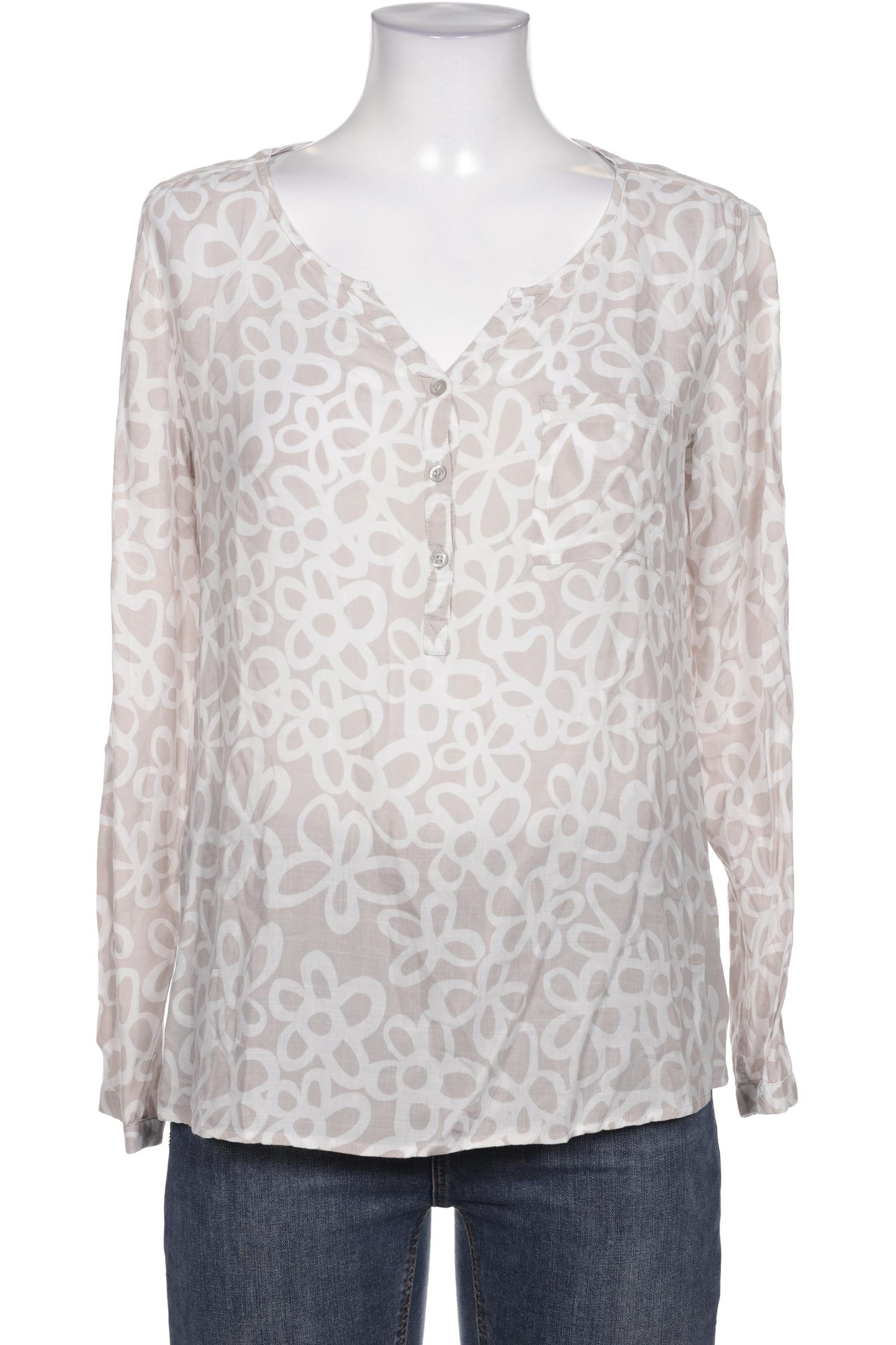 

Comma Damen Bluse, beige, Gr. 36
