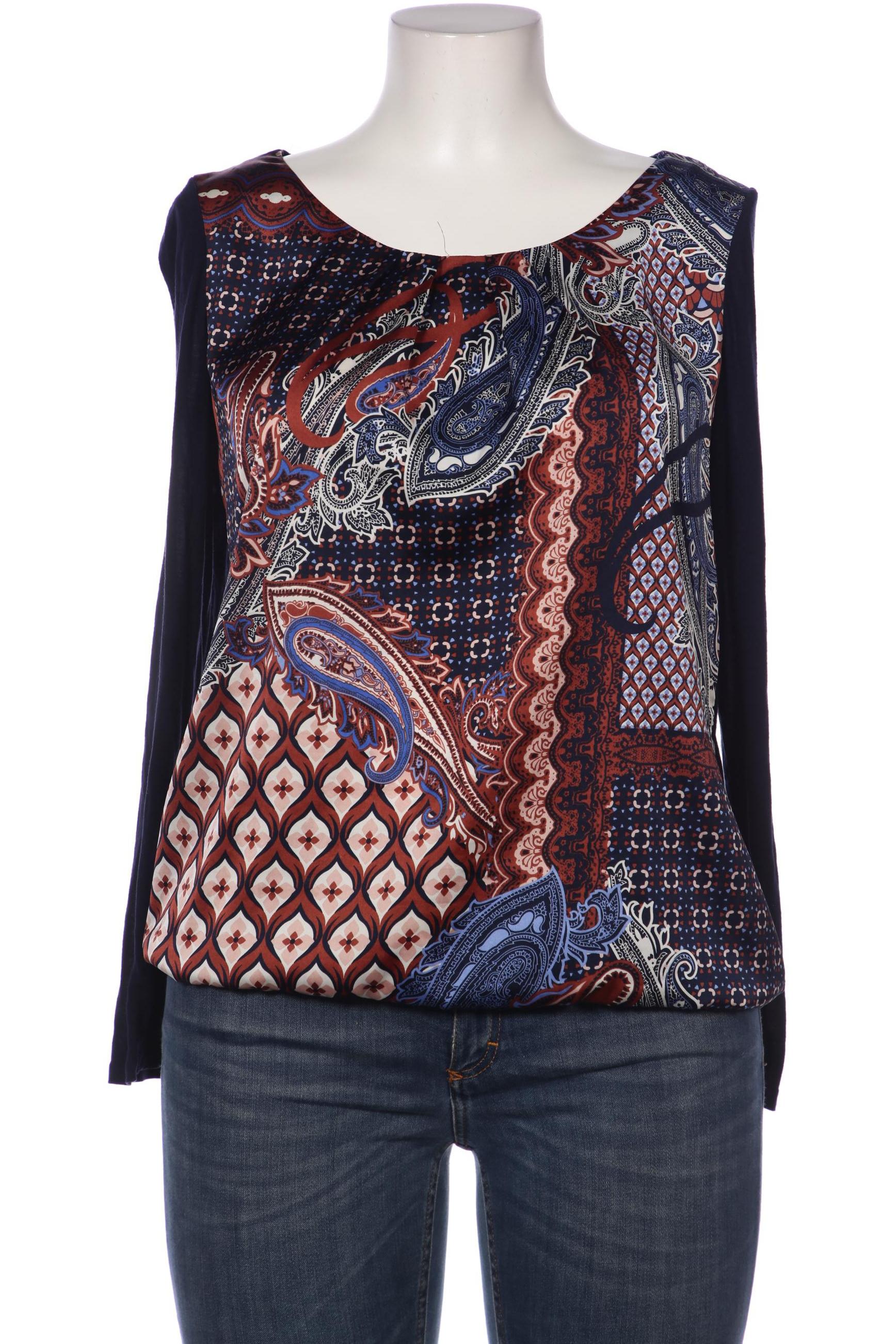 

Comma Damen Bluse, marineblau, Gr. 42