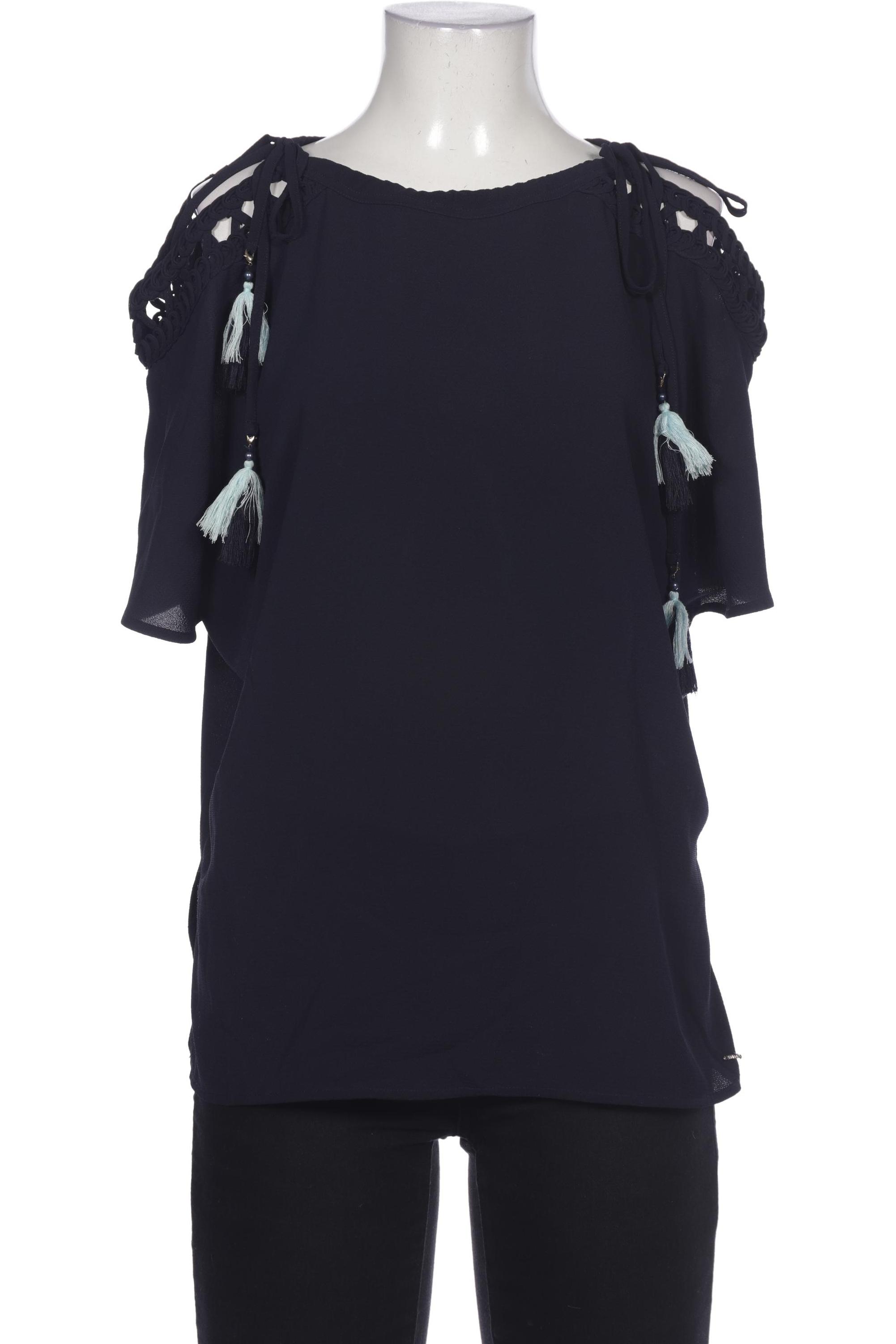 

Comma Damen Bluse, marineblau