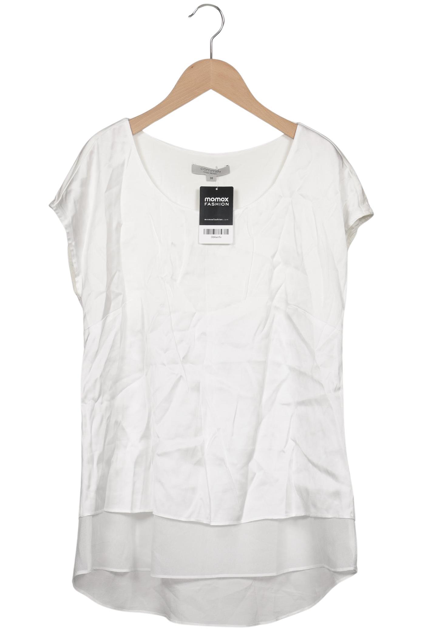 

Comma Damen Bluse, weiß, Gr. 38