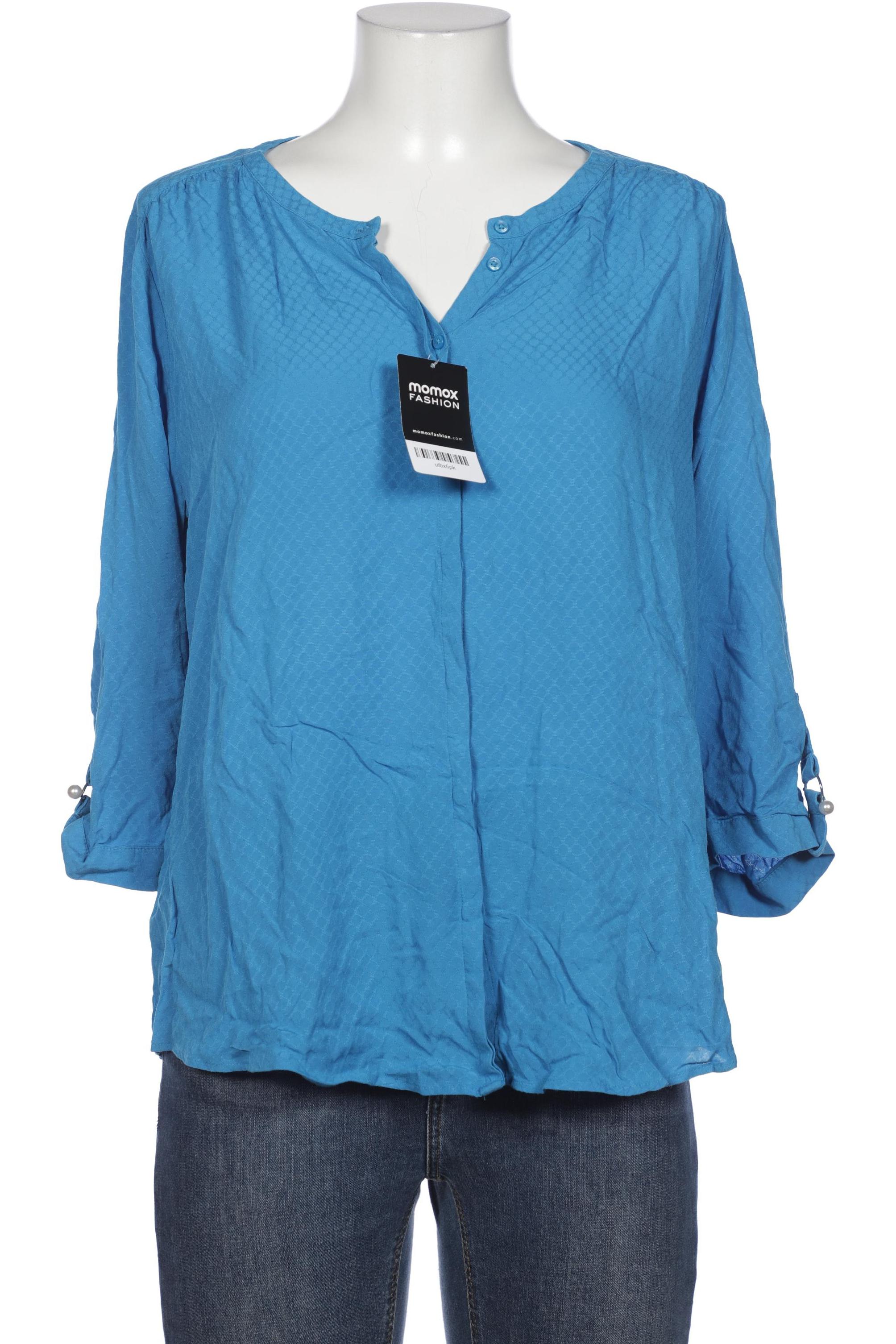 

Comma Damen Bluse, blau