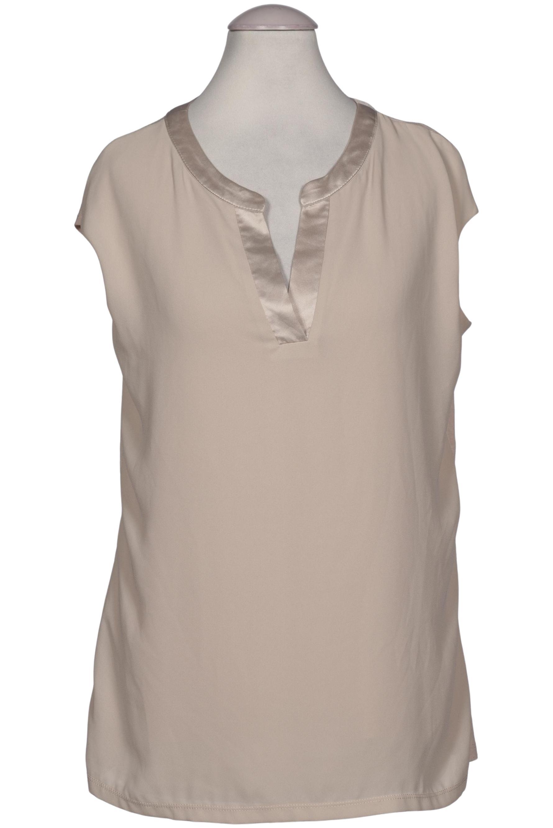 

Comma Damen Bluse, beige, Gr. 34