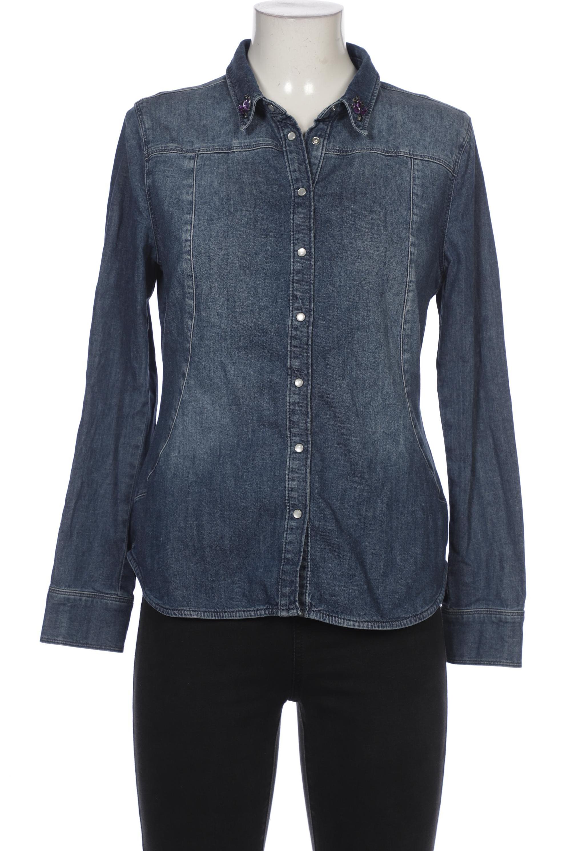 

Comma Damen Bluse, blau