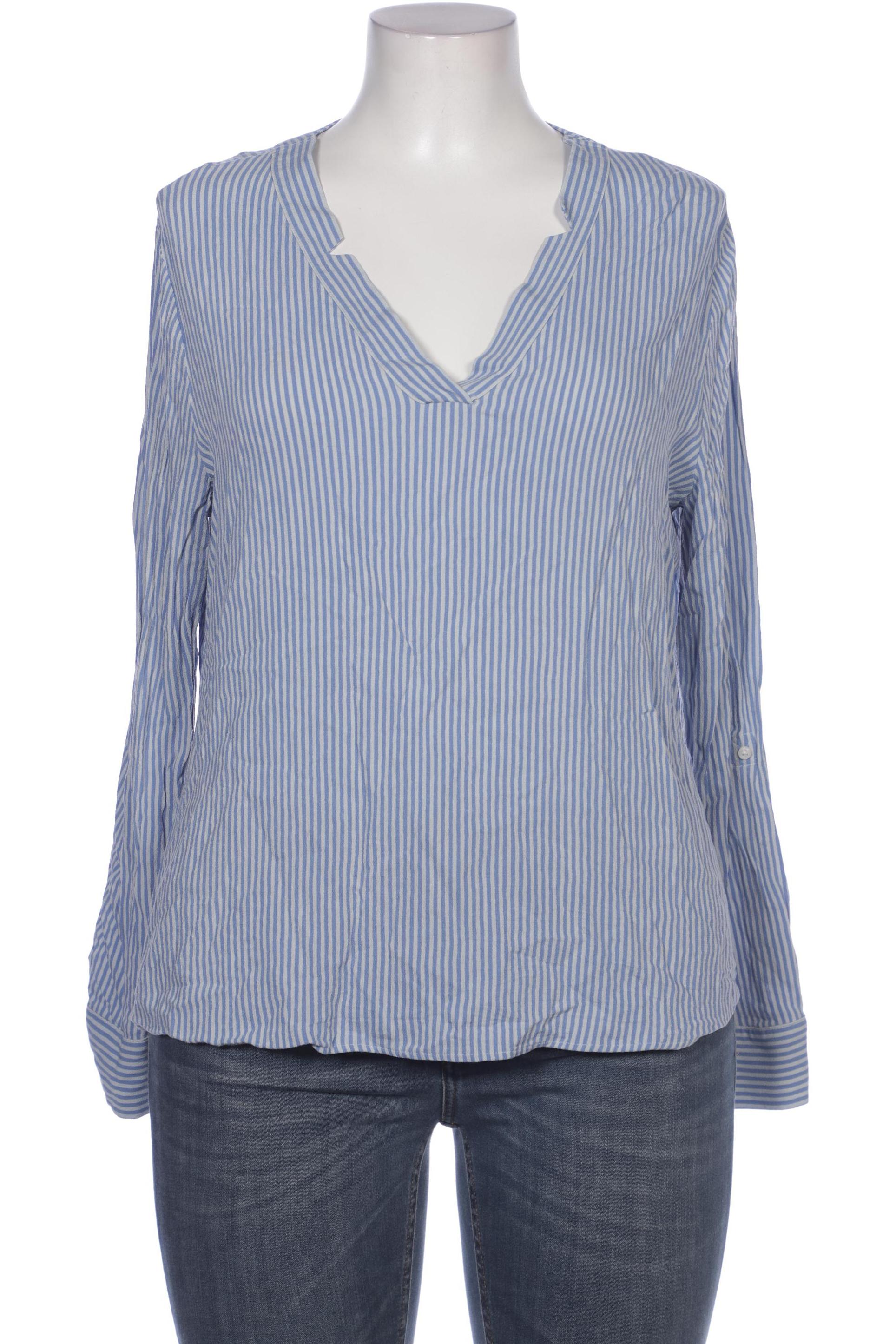 

Comma Damen Bluse, blau, Gr. 46