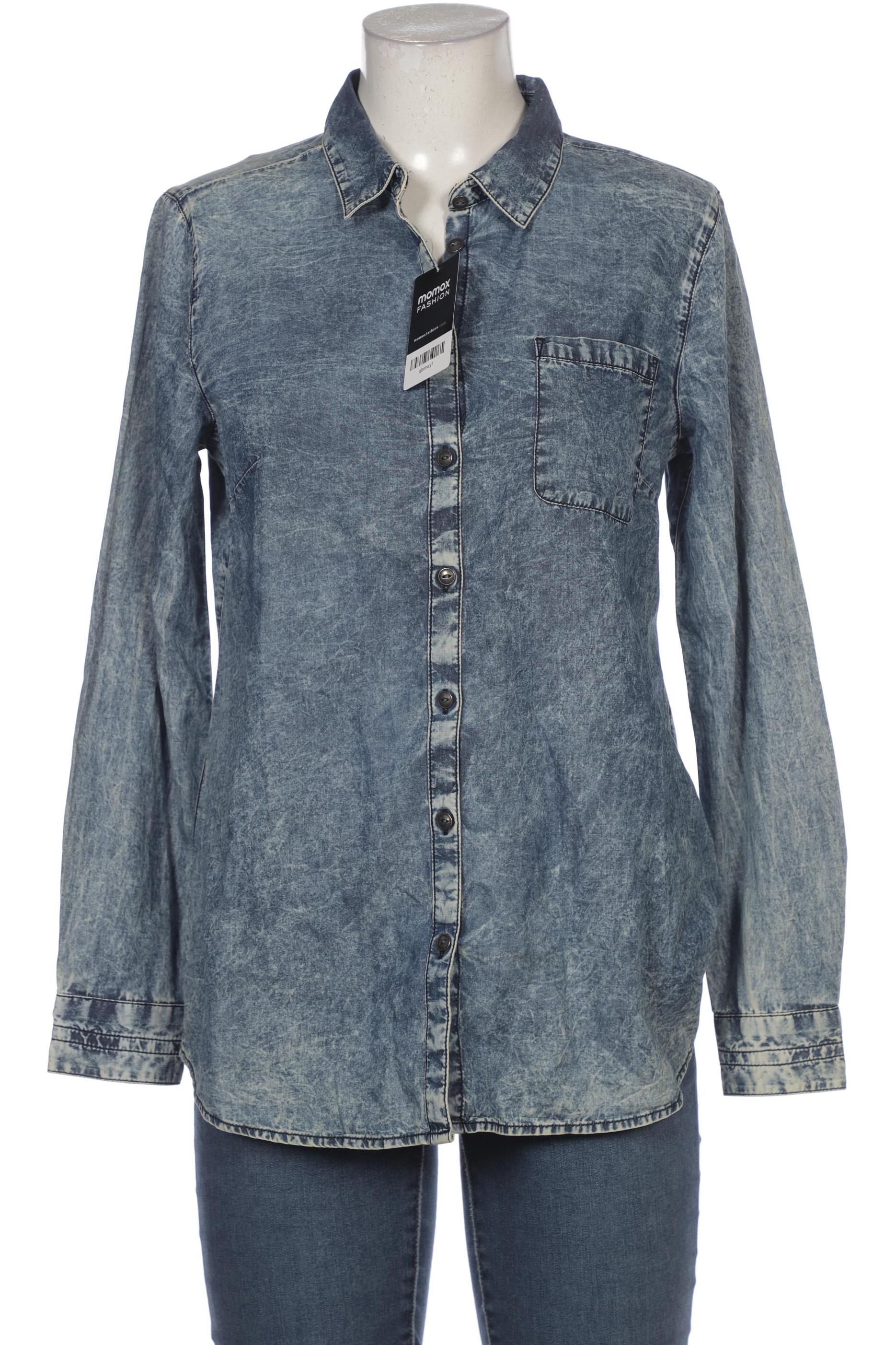 

Comma Damen Bluse, blau, Gr. 38