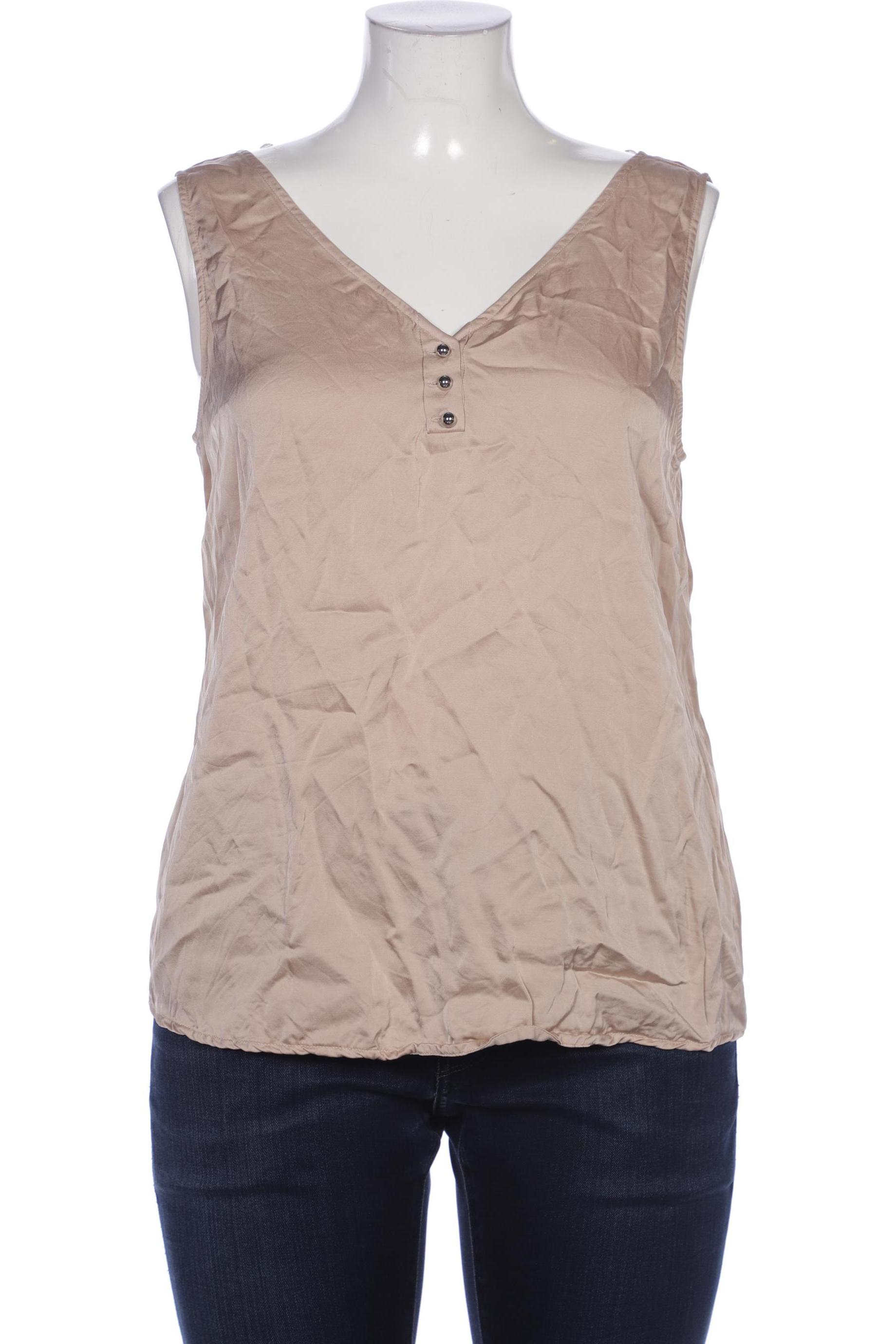 

Comma Damen Bluse, beige, Gr. 42