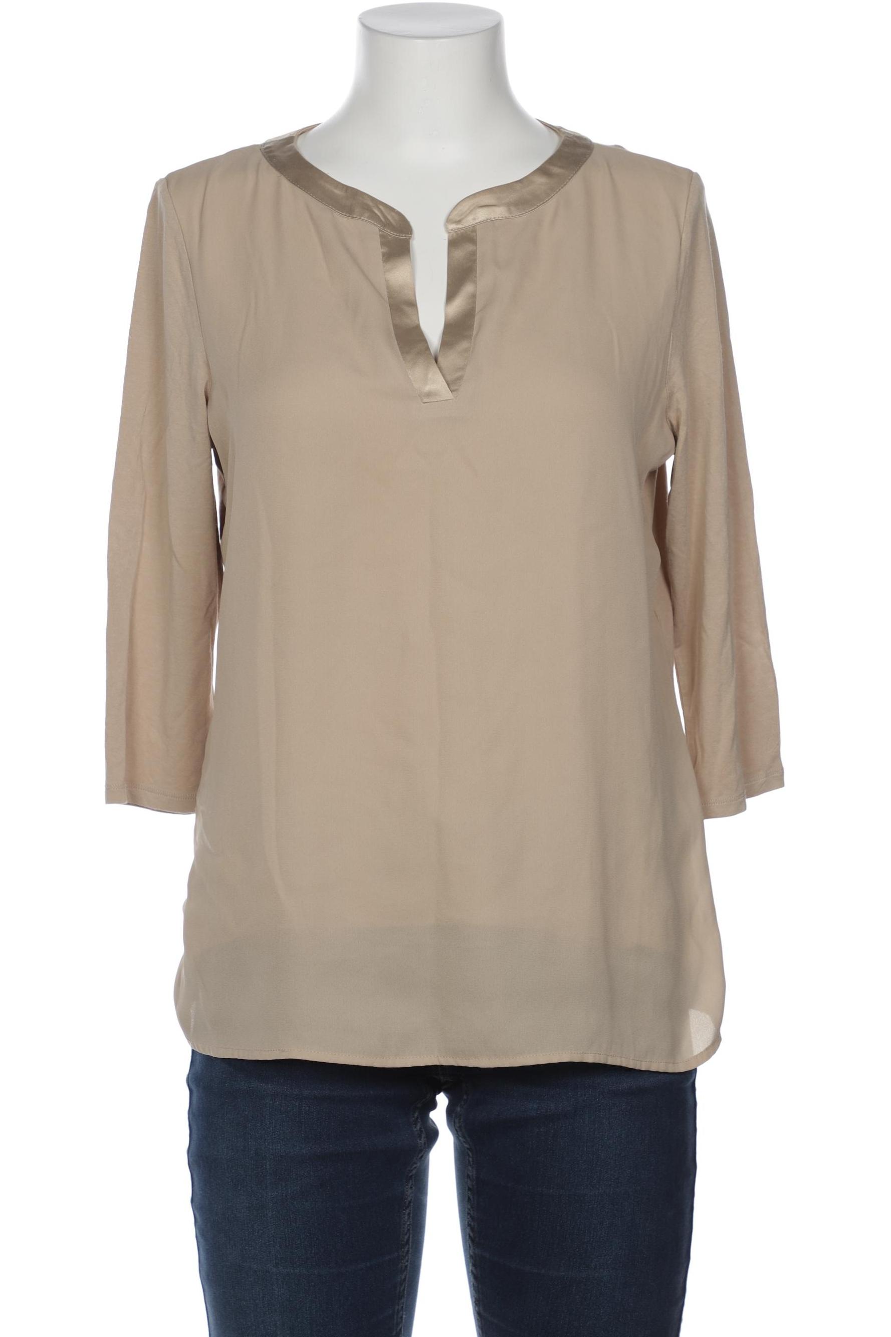 

Comma Damen Bluse, beige, Gr. 40