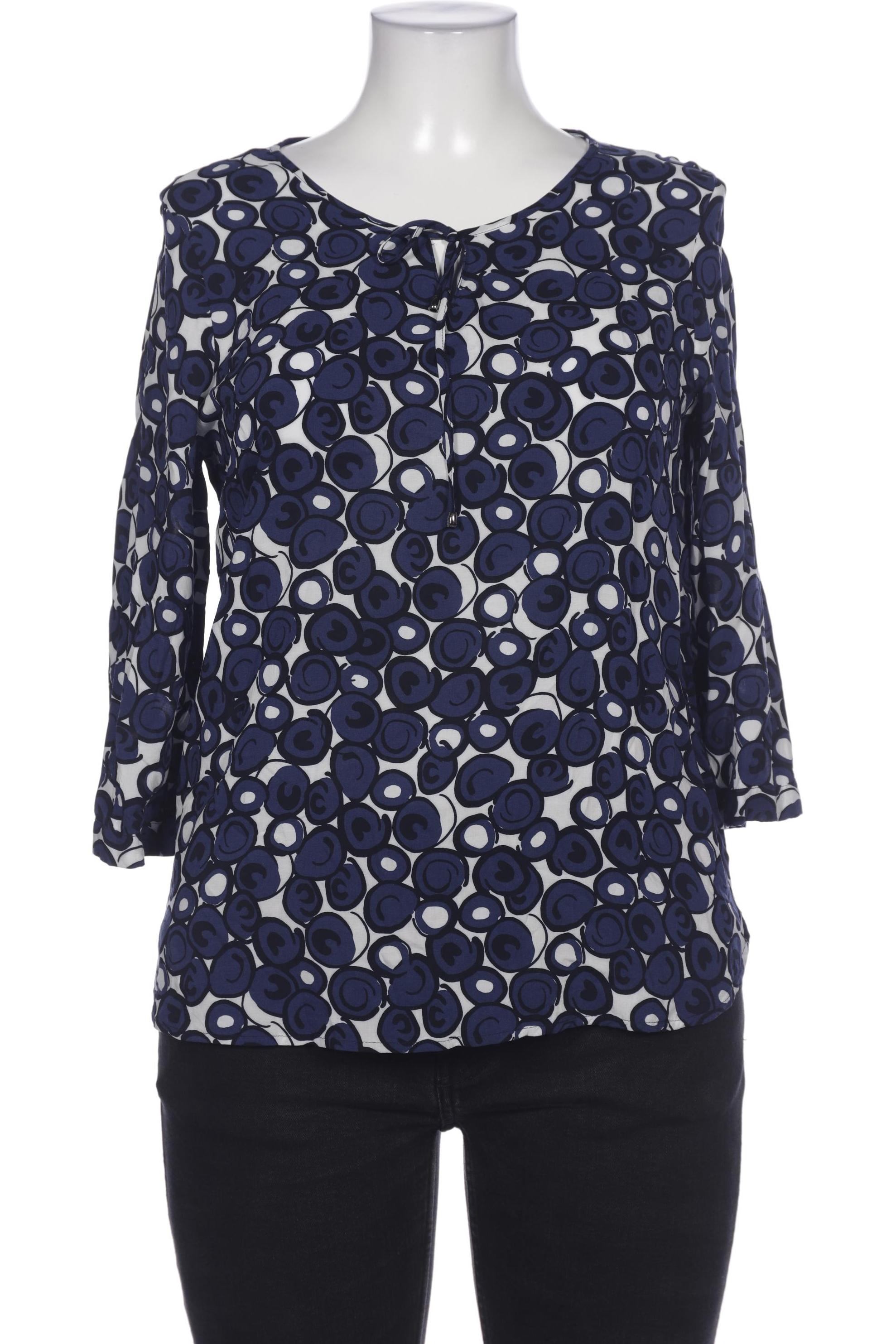 

Comma Damen Bluse, marineblau