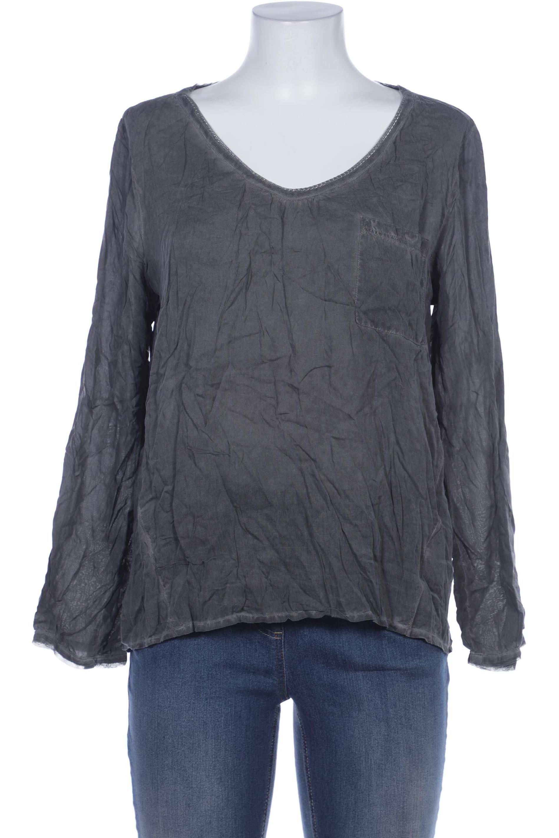 

Comma Damen Bluse, grau, Gr. 40