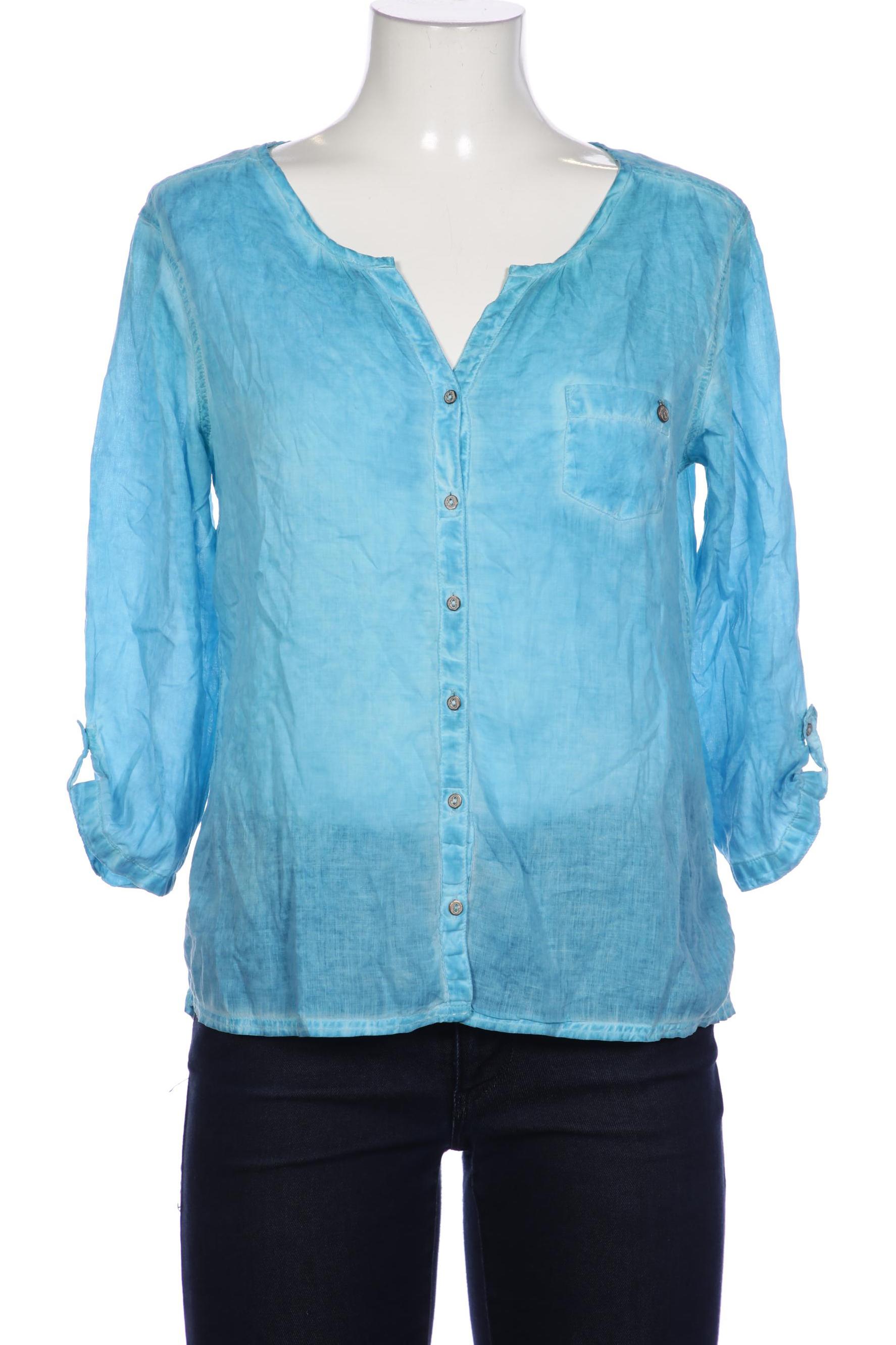 

Comma Damen Bluse, blau, Gr. 38