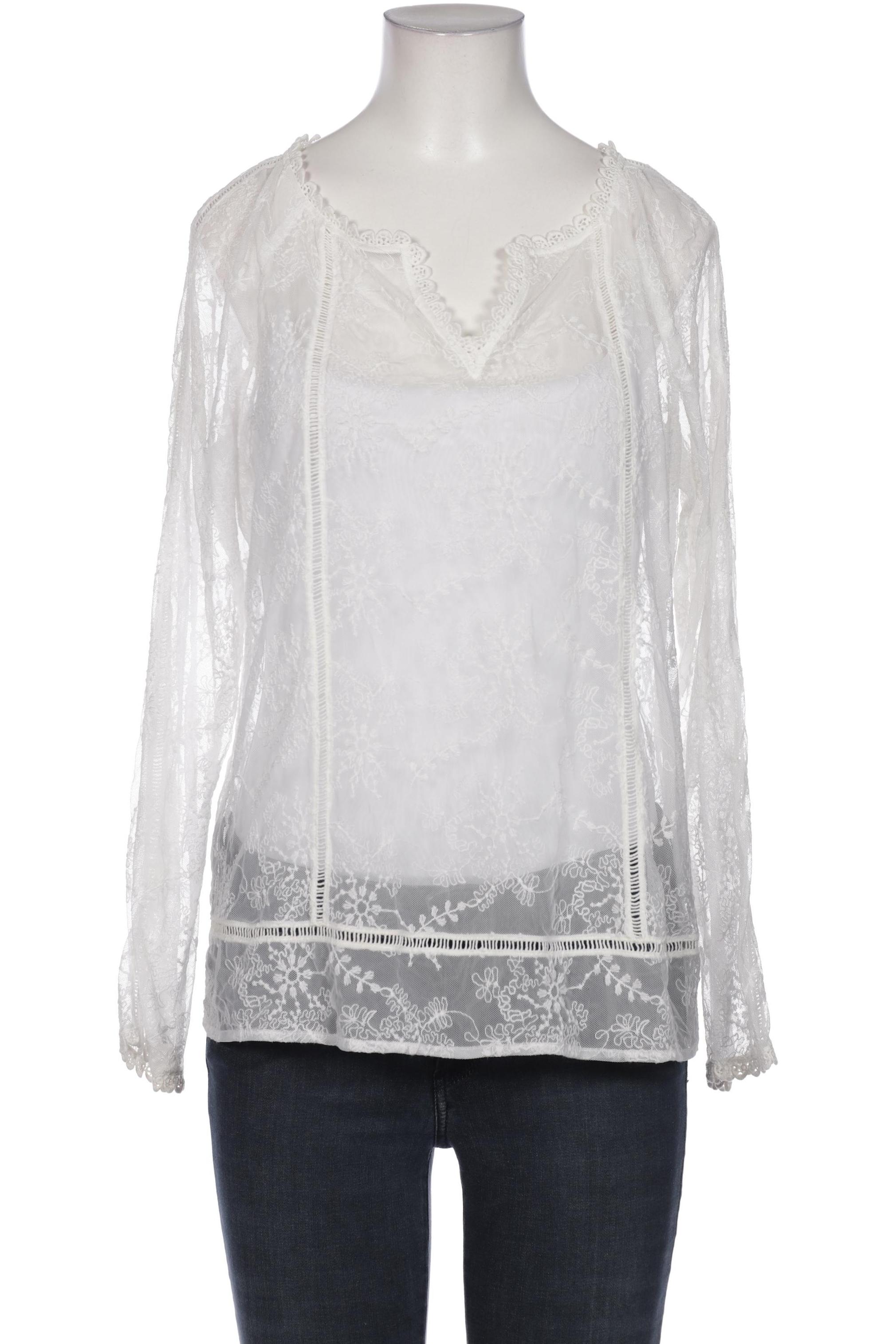 

Comma Damen Bluse, weiß, Gr. 38