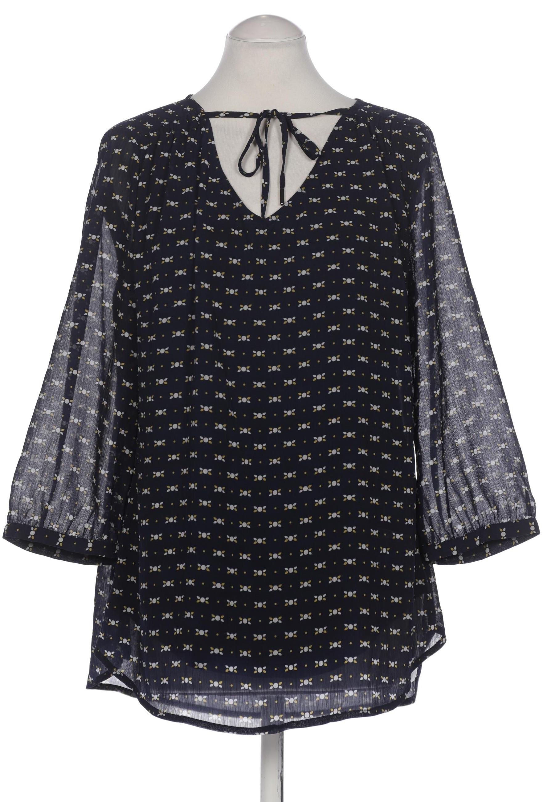 

Comma Damen Bluse, marineblau, Gr. 40