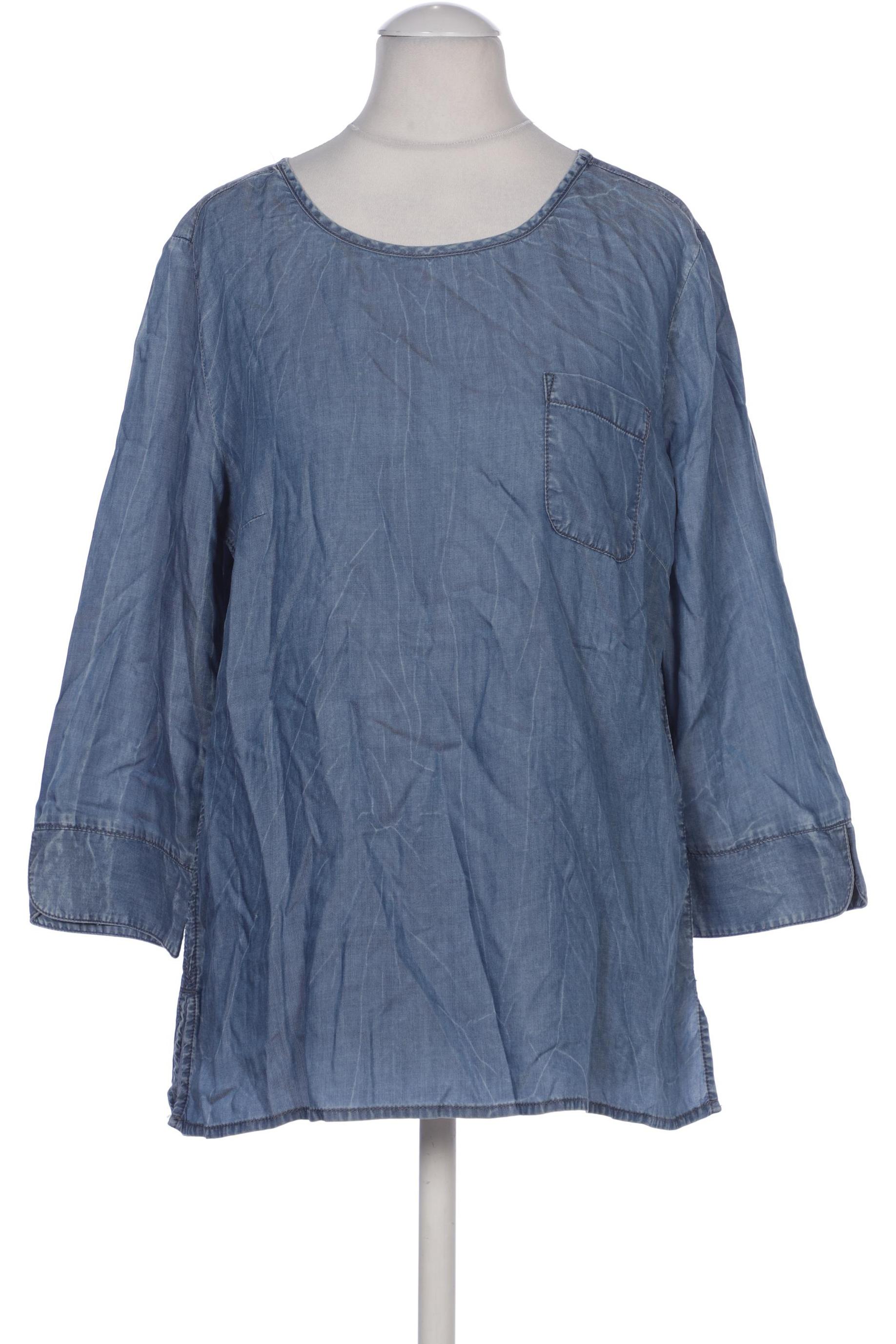 

Comma Damen Bluse, blau, Gr. 36