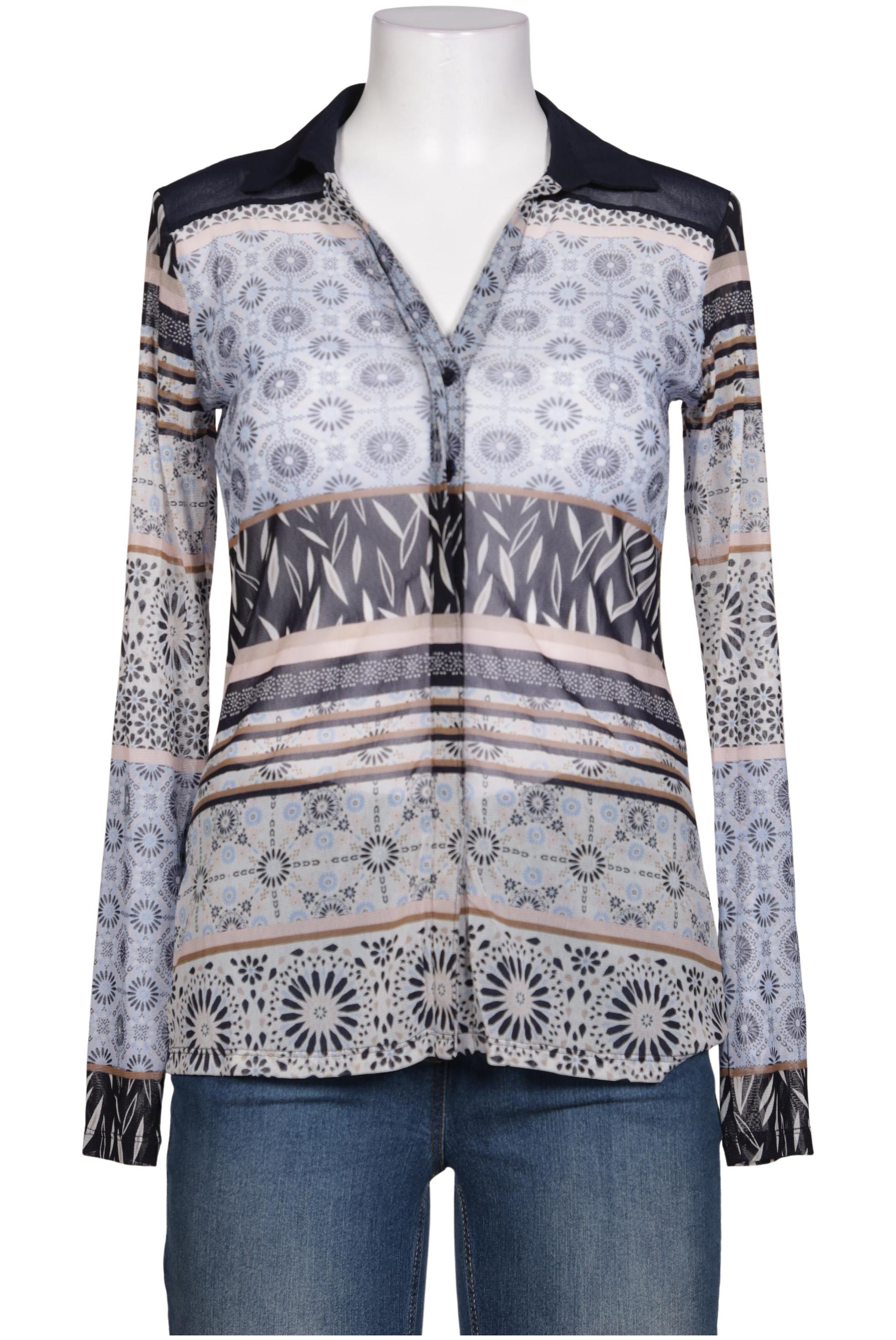 

Comma Damen Bluse, blau, Gr. 38