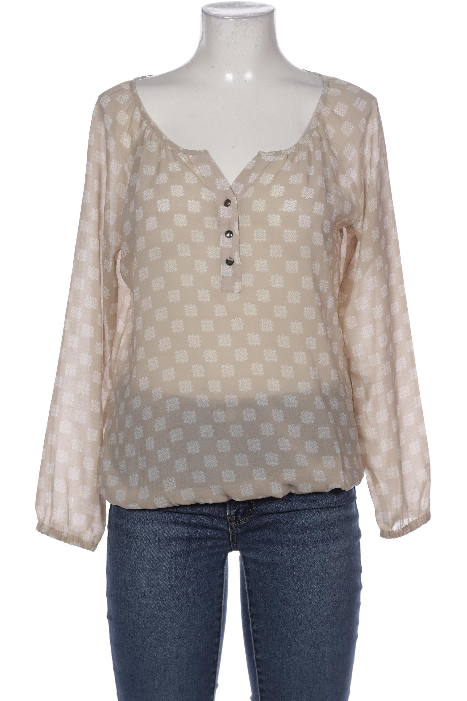 

Comma Damen Bluse, beige, Gr. 38