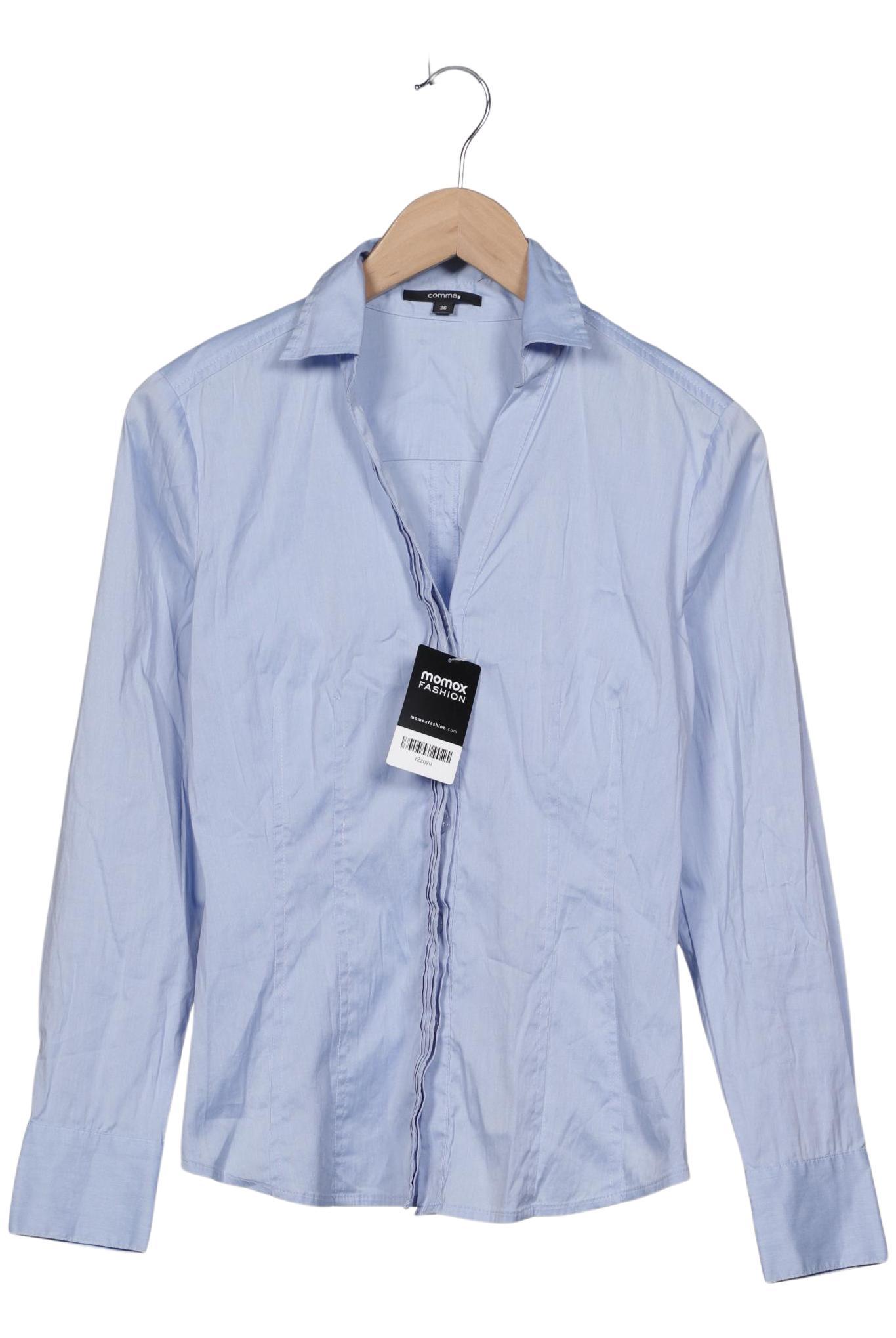 

Comma Damen Bluse, blau, Gr. 36