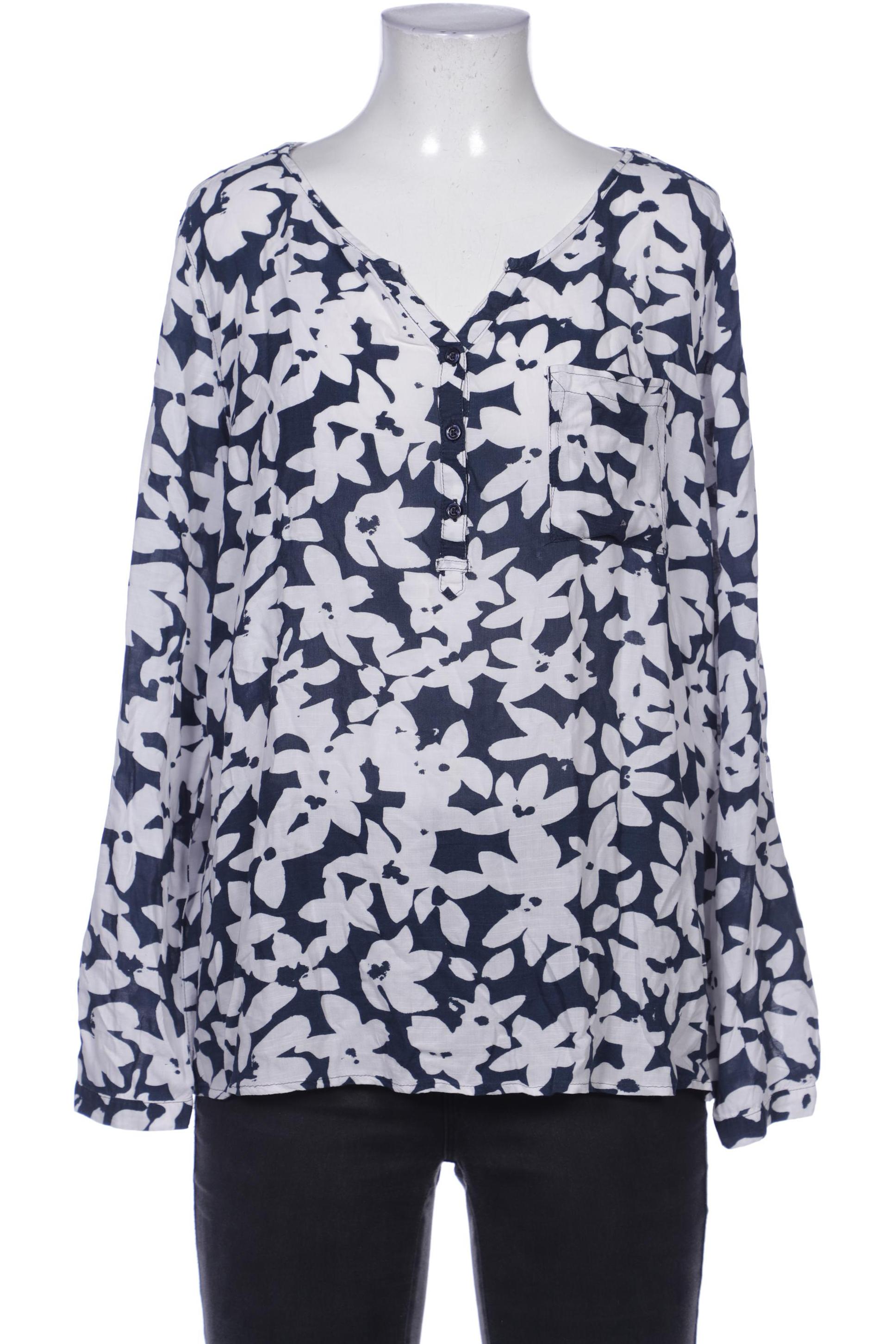 

Comma Damen Bluse, marineblau, Gr. 40